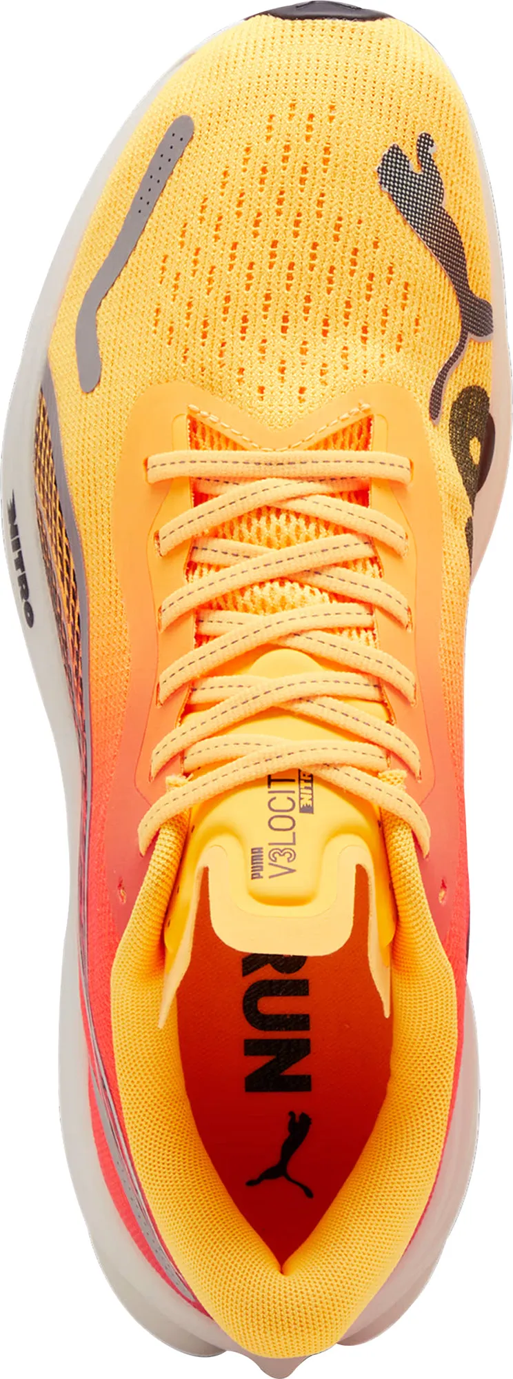 Puma Velocity Nitro 3 Mens Running Shoes - Orange Cozy Footwear