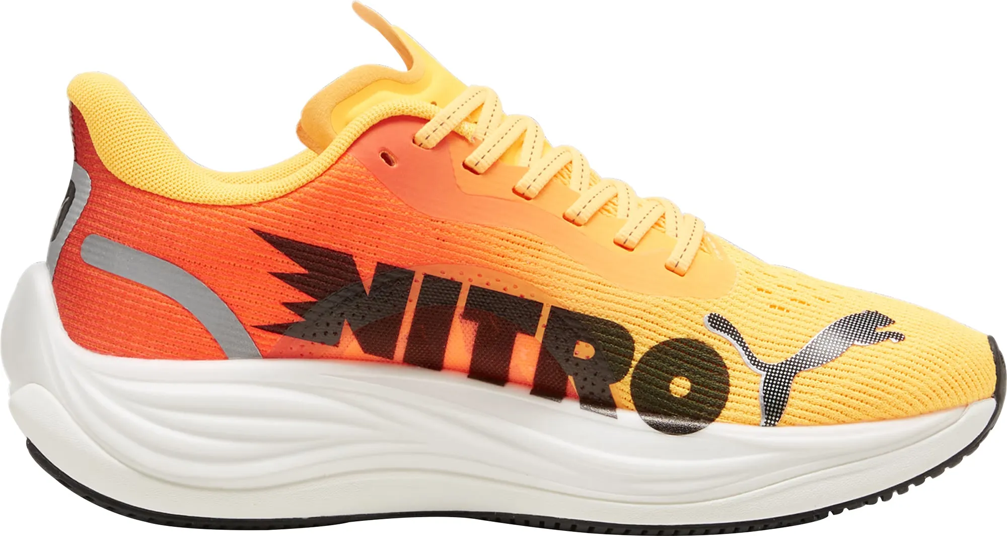 Puma Velocity Nitro 3 Womens Running Shoes - Orange Cozy Footwear