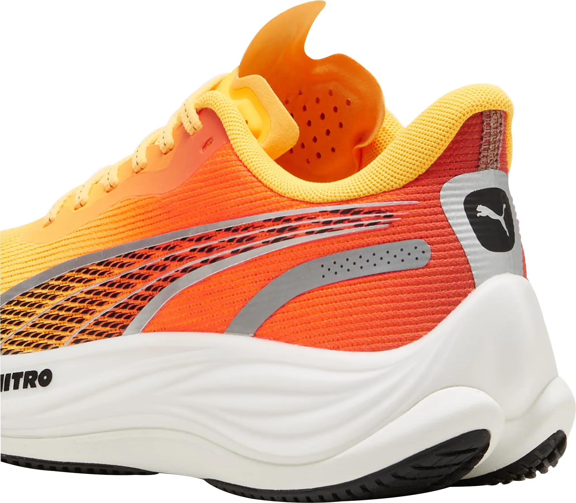 Puma Velocity Nitro 3 Womens Running Shoes - Orange Cozy Footwear