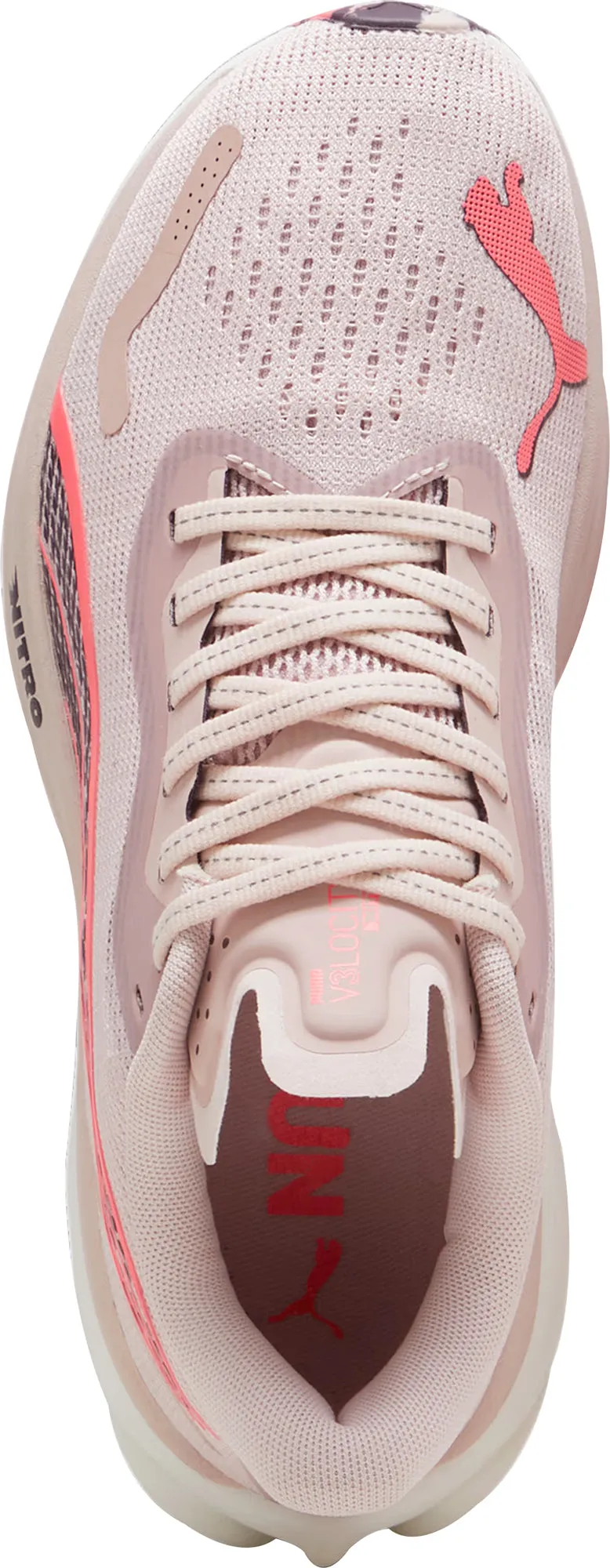 Puma Velocity Nitro 3 Womens Running Shoes - Pink Cozy Footwear