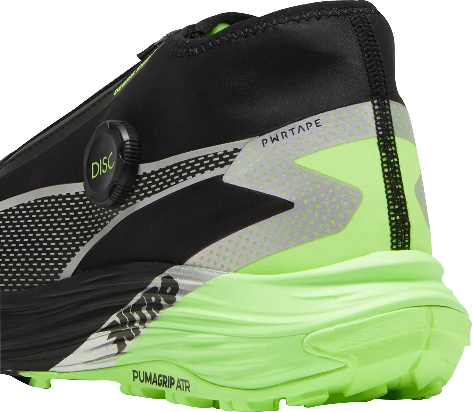 Puma Voyage Nitro 3 Disc Womens Trail Running Shoes - Black Cozy Footwear