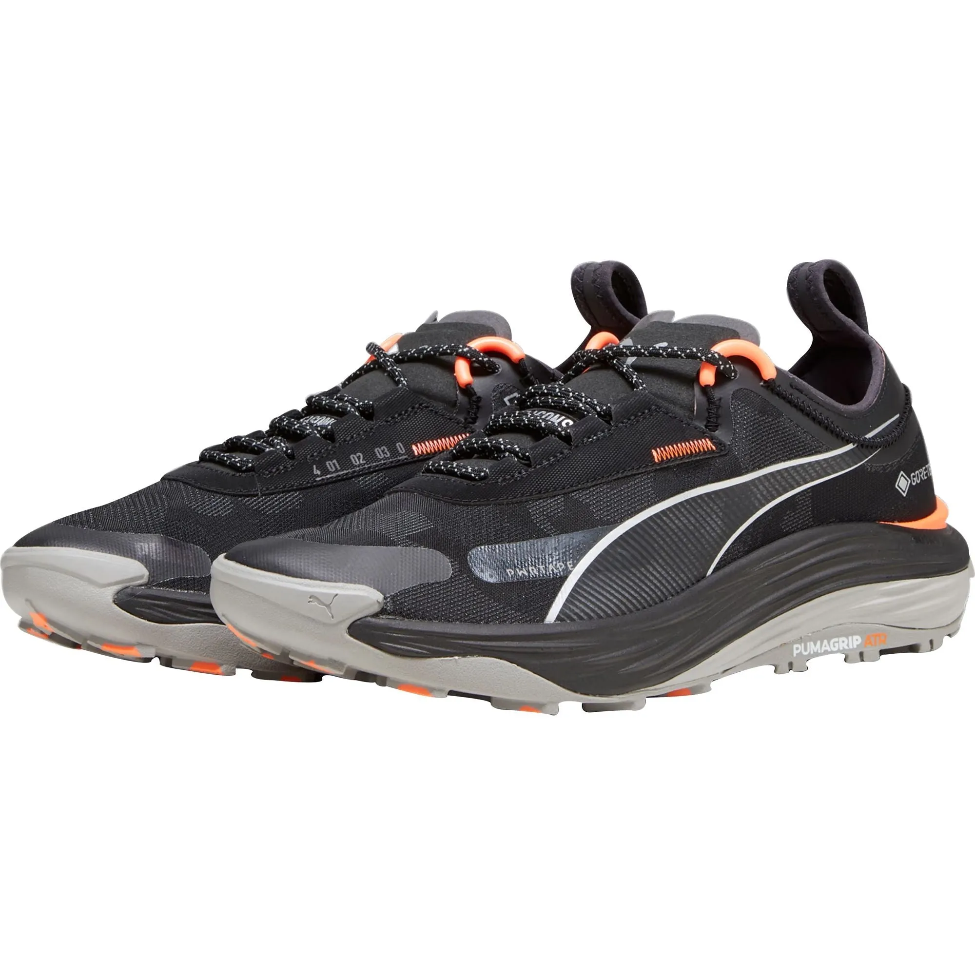 Puma Voyage Nitro 3 GORE-TEX Mens Trail Running Shoes - Black Cozy Footwear