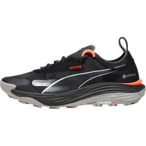 Puma Voyage Nitro 3 GORE-TEX Mens Trail Running Shoes - Black Puma sport shoes with bold branding