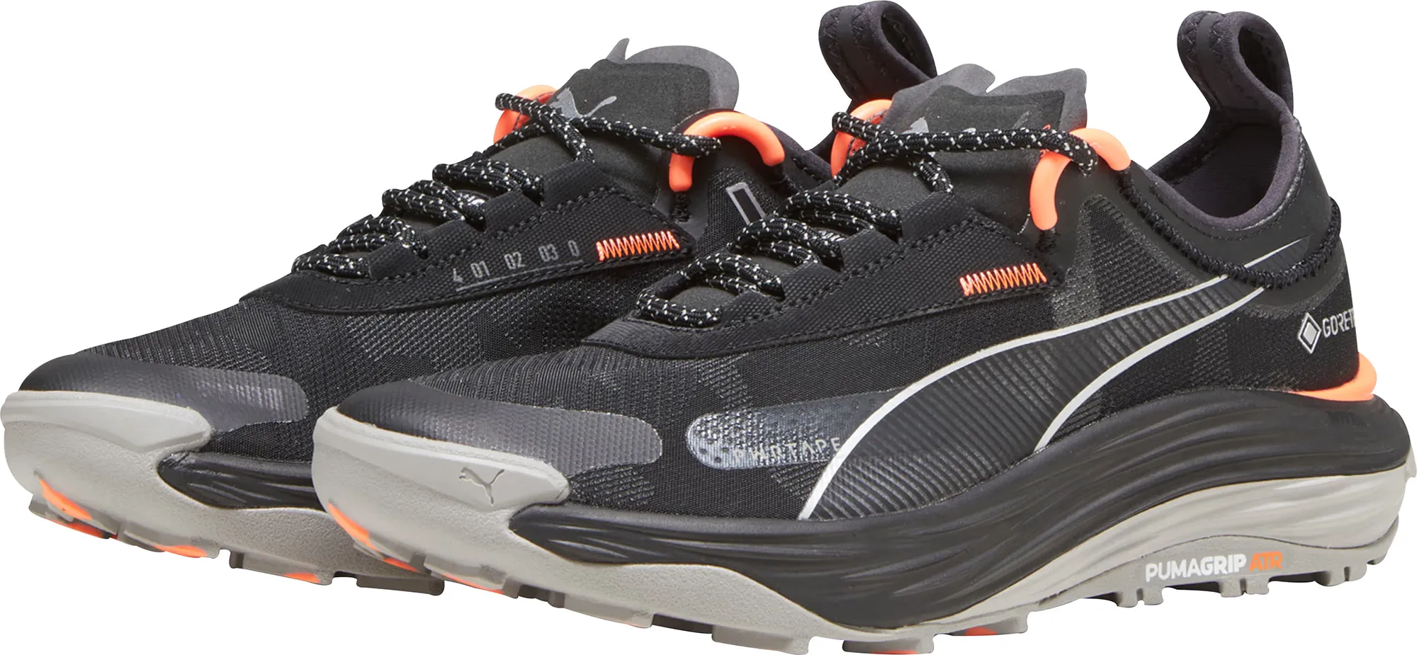 Puma Voyage Nitro 3 GORE-TEX Womens Trail Running Shoes - Black Cozy Footwear
