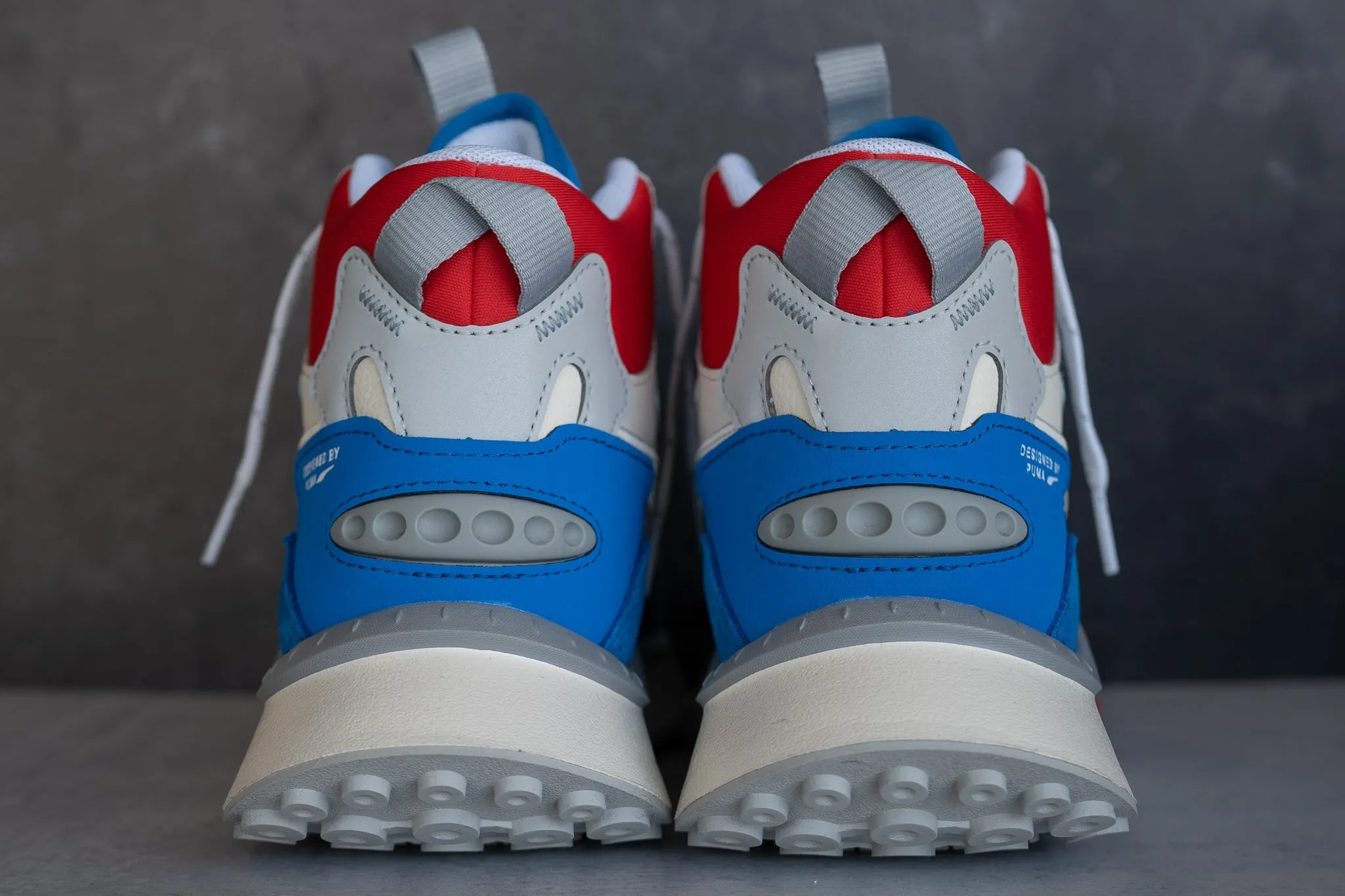 Puma Wild Rider Mid WS (Ivory Glow/Future Blue) Puma athletic shoe visuals