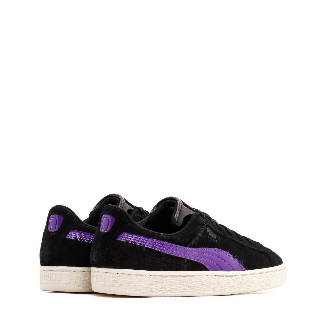 Puma Women Suede Classic WNS Catwoman Black Heliotrope 383292-01 Puma casual footwear shots