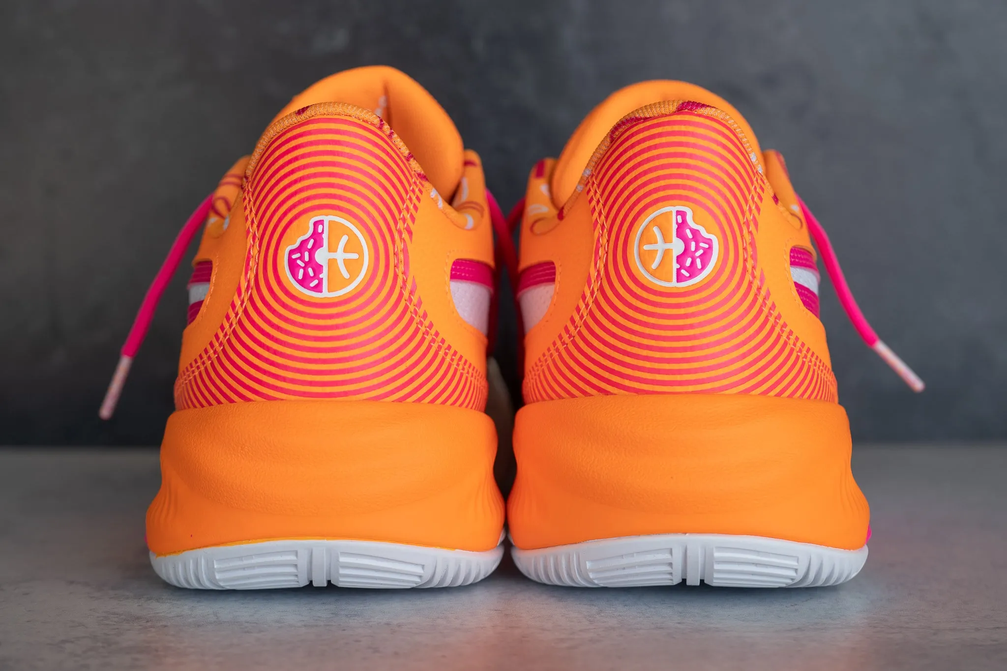 Puma X DUNKIN' Triple Puma athletic shoe visuals