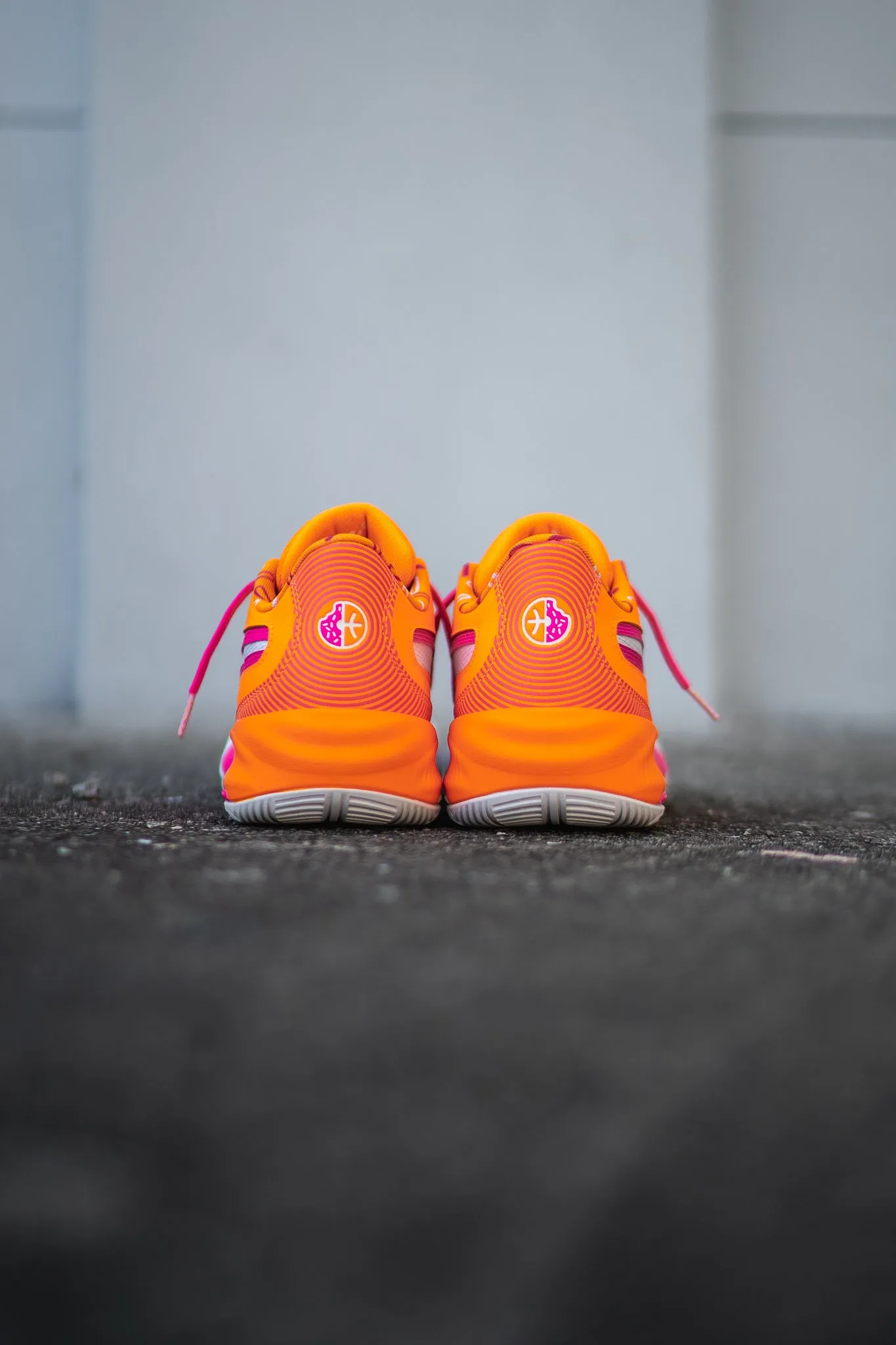 Puma X DUNKIN' Triple Puma athletic shoe visuals