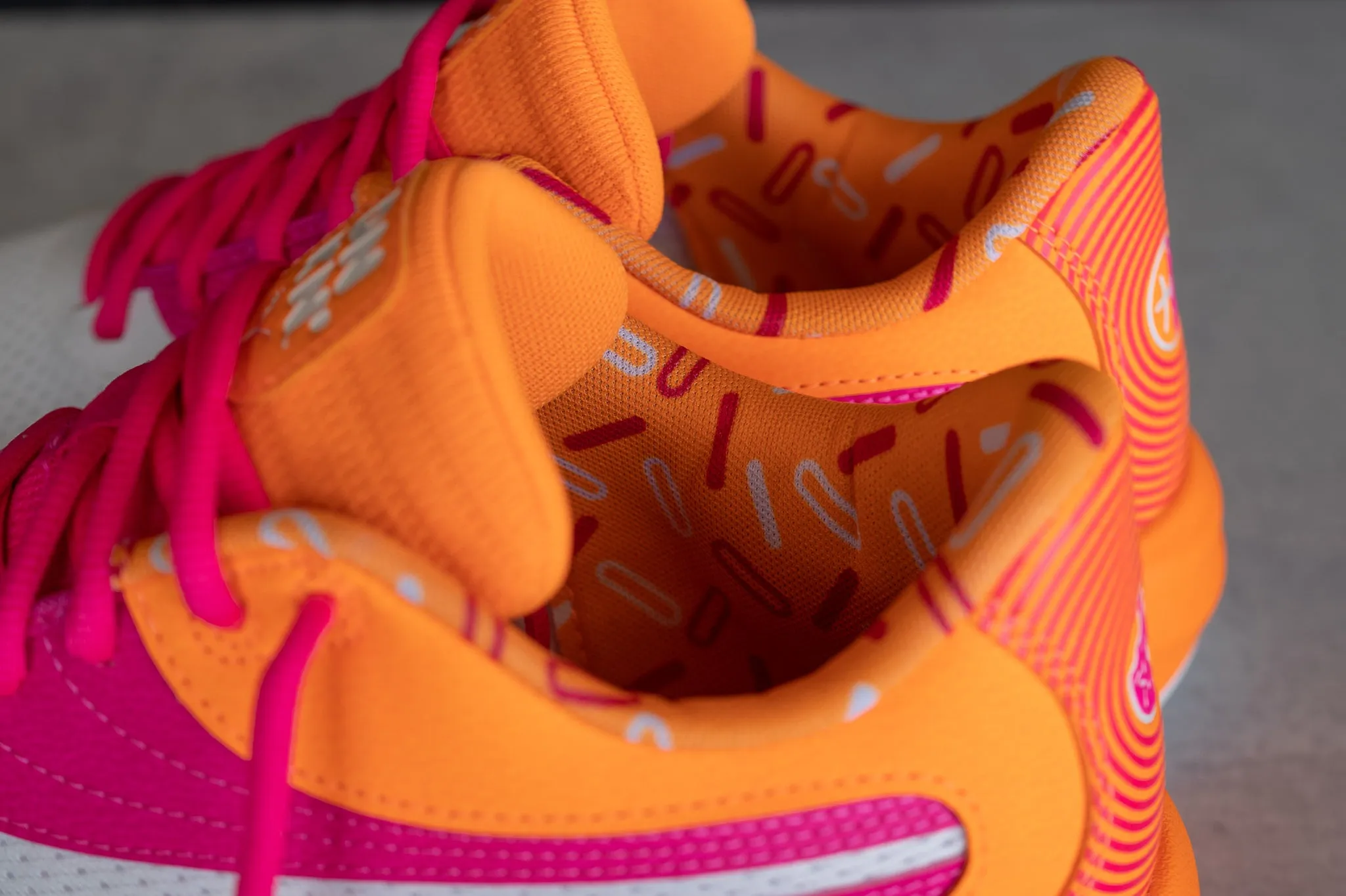 Puma X DUNKIN' Triple Puma athletic shoe visuals