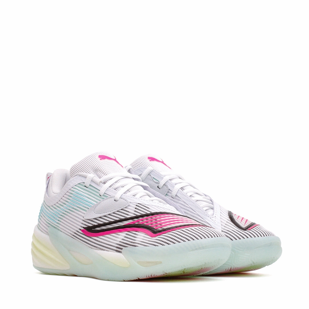 Puma Basketball Men All-Pro Nitro 2 White Mint Melt 311521-01 Puma casual footwear shots