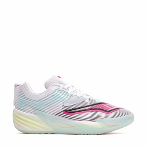 Puma Basketball Men All-Pro Nitro 2 White Mint Melt 311521-01 Puma performance shoe models