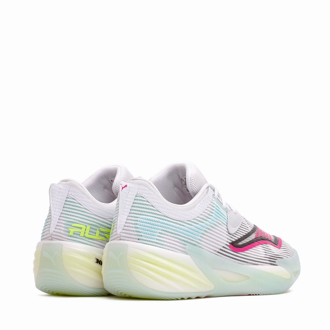 Puma Basketball Men All-Pro Nitro 2 White Mint Melt 311521-01 Puma casual footwear shots