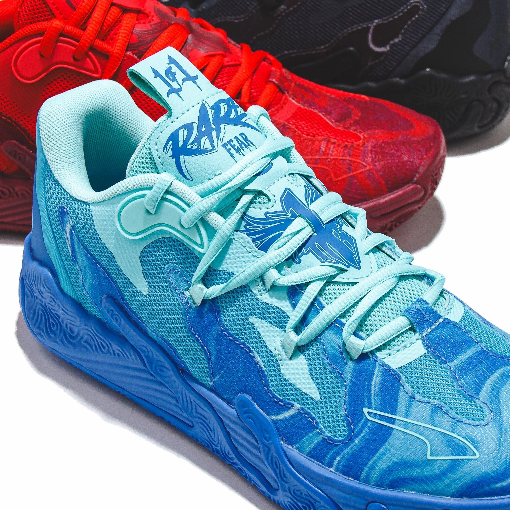 Puma Basketball Men LaMelo Ball MB.03 Lo Team Red 310519-02 Puma casual footwear shots