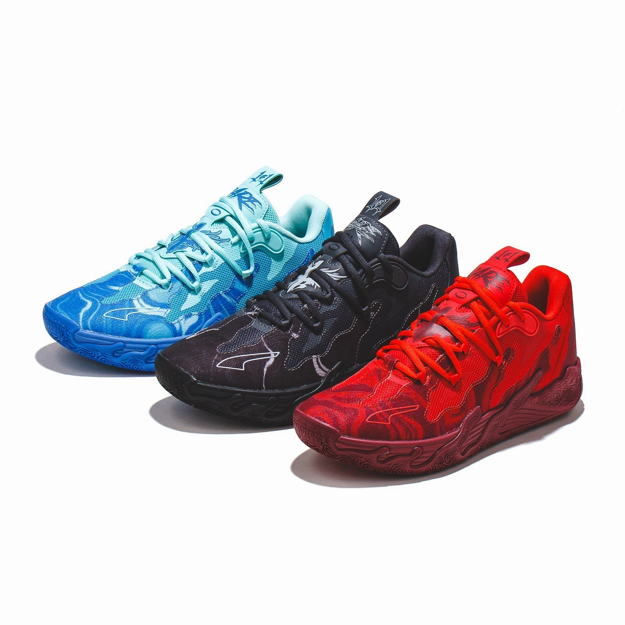 Puma Basketball Men LaMelo Ball MB.03 Lo Team Red 310519-02 Puma casual footwear shots