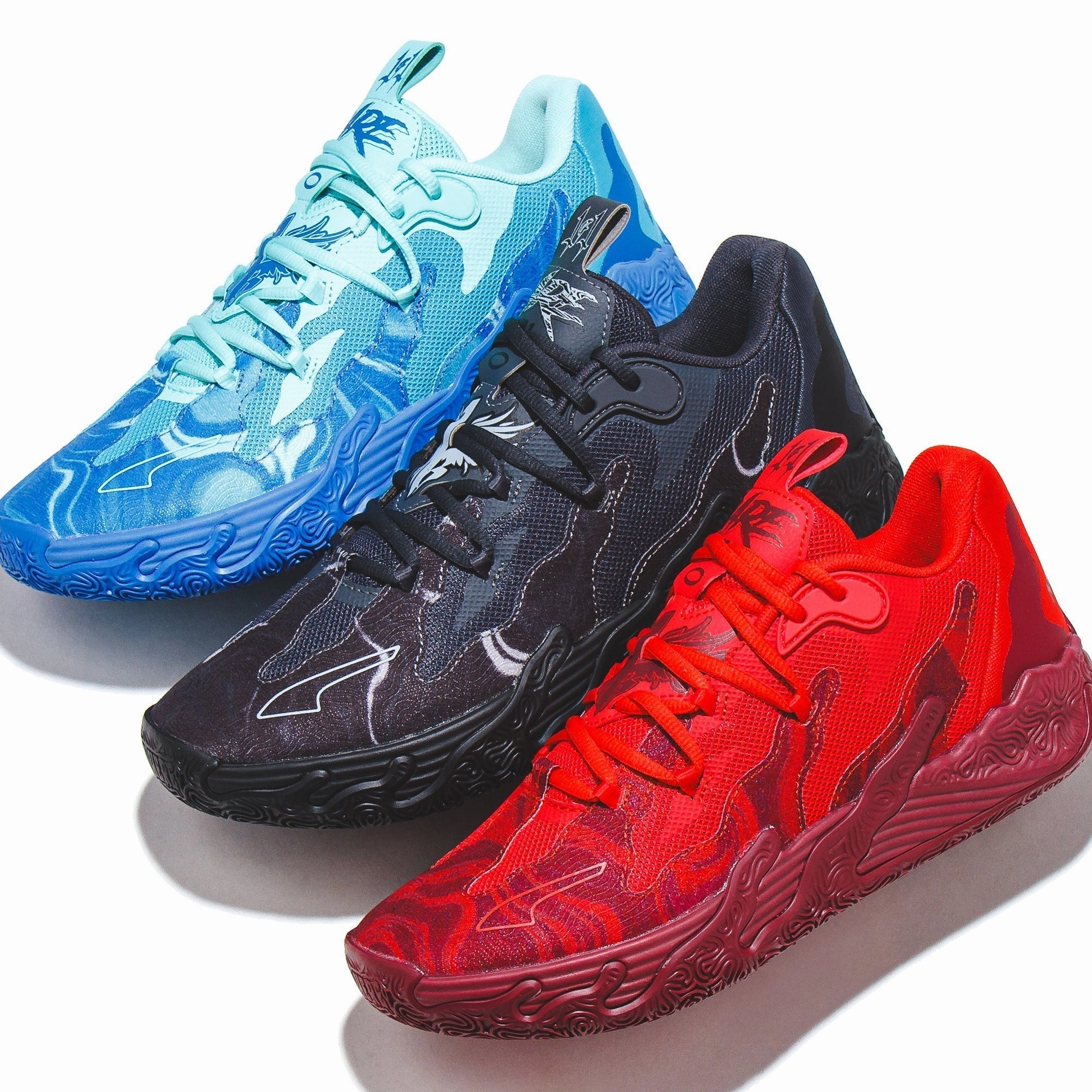 Puma Basketball Men LaMelo Ball MB.03 Lo Team Red 310519-02 Puma casual footwear shots