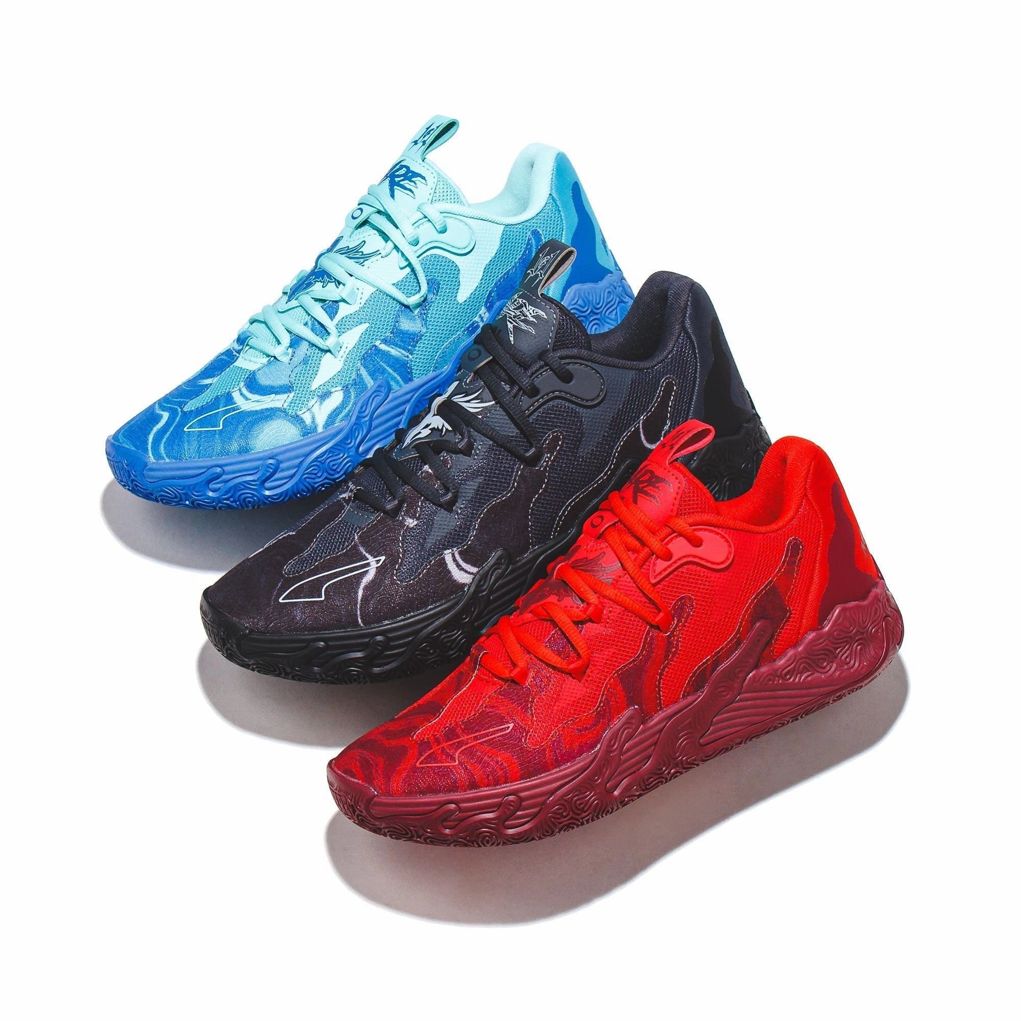 Puma Basketball Men LaMelo Ball MB.03 Lo Team Red 310519-02 Puma casual footwear shots