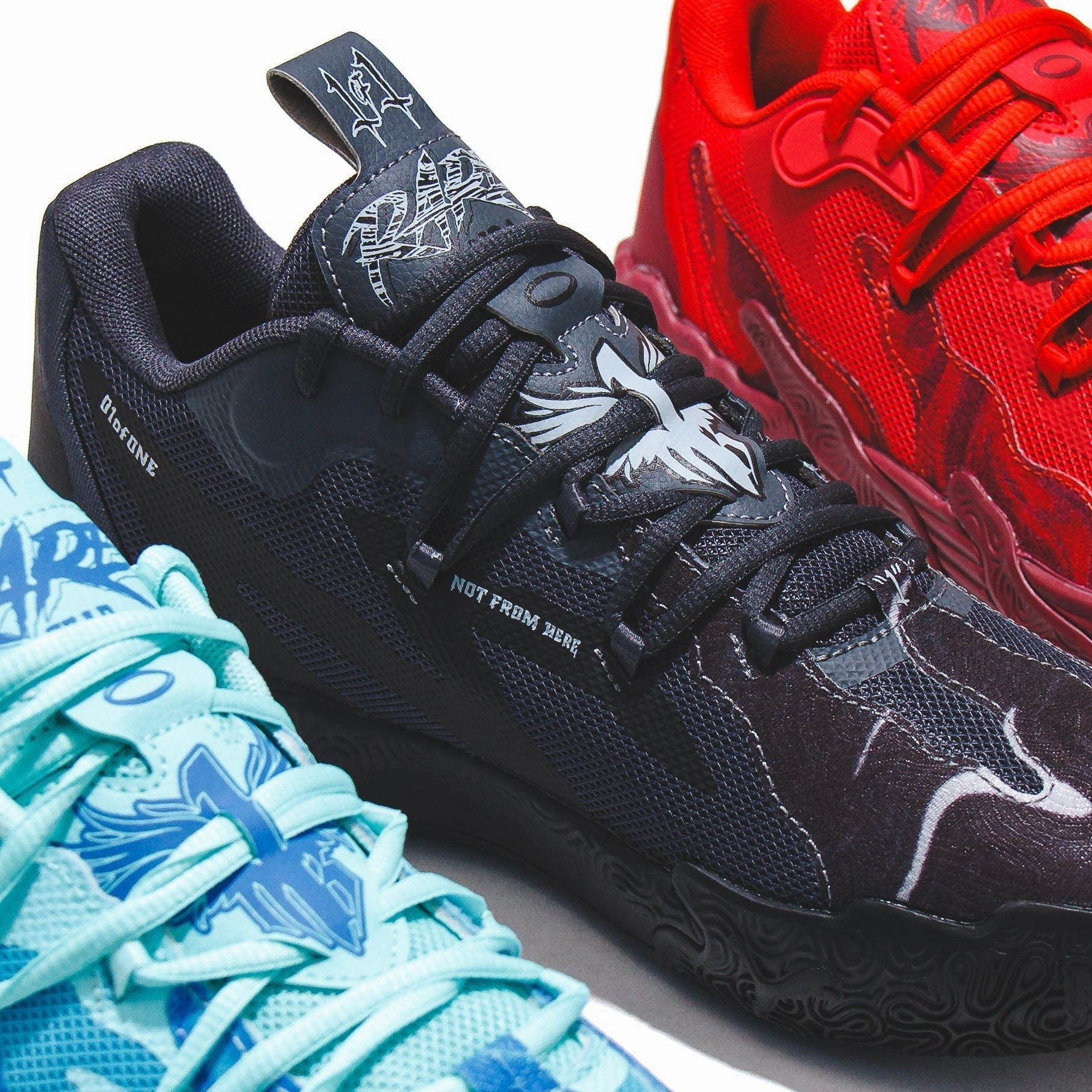 Puma Basketball Men LaMelo Ball MB.03 Lo Team Red 310519-02 Puma casual footwear shots