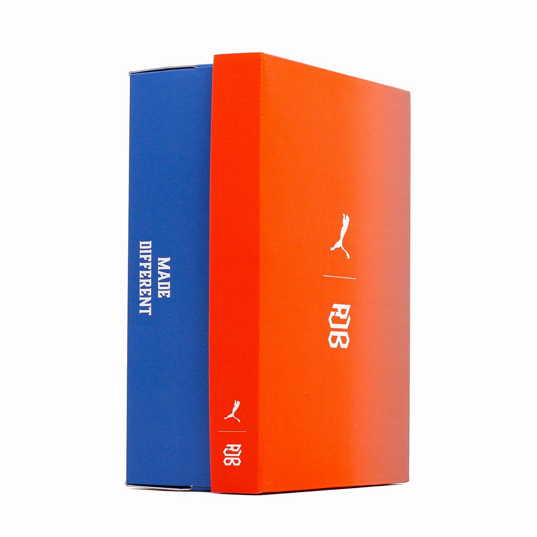 Puma Basketball Men Rise Nitro RJ Barrett Black Orange Blue 377388-02 Puma casual footwear shots
