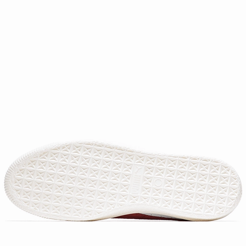 Puma Clyde Made In Italy - Puma White/Intense Red Puma trainer style images