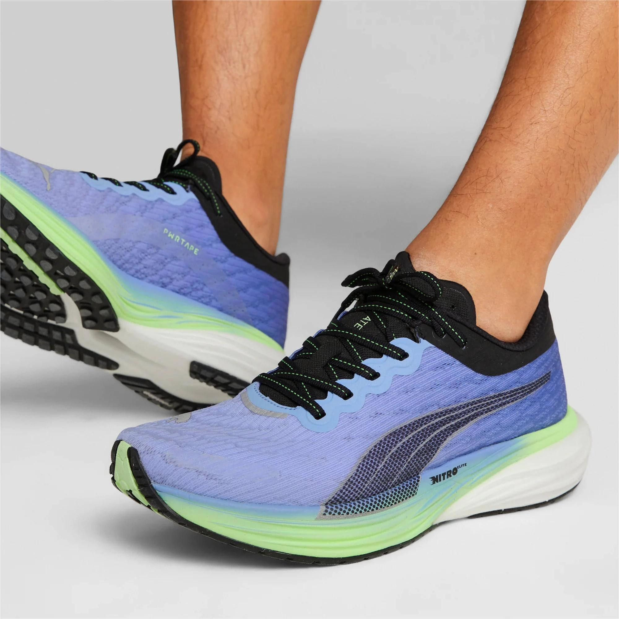 Puma Deviate Nitro 2 Mens Running Shoes - Purple Bold Sneakers