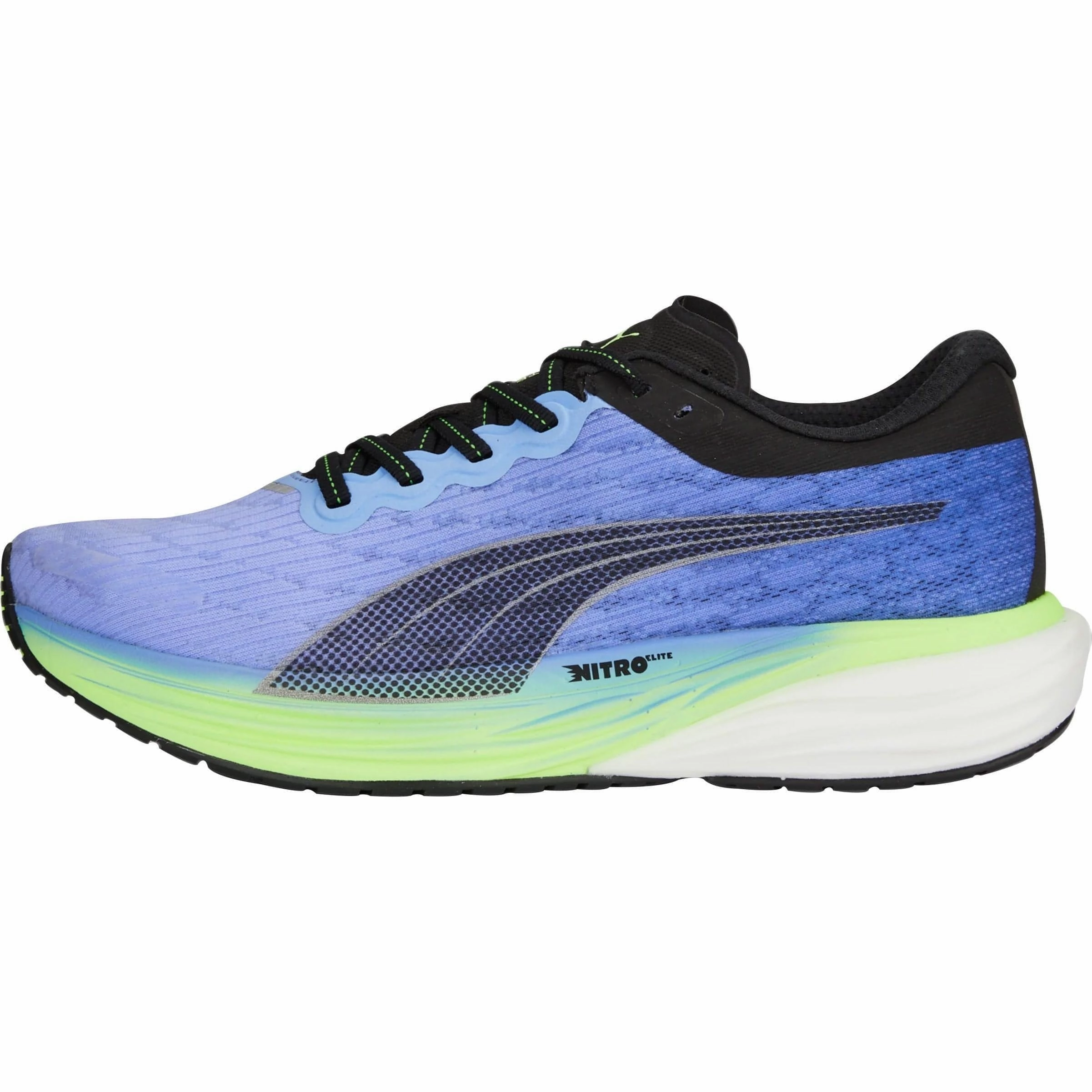 Puma Deviate Nitro 2 Mens Running Shoes - Purple Puma athletic shoes for urban lifestyle