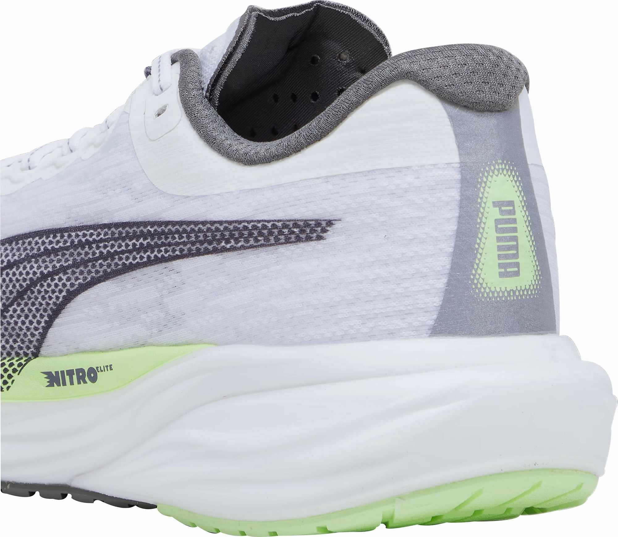 Puma Deviate Nitro 2 Mens Running Shoes - White Cozy Footwear
