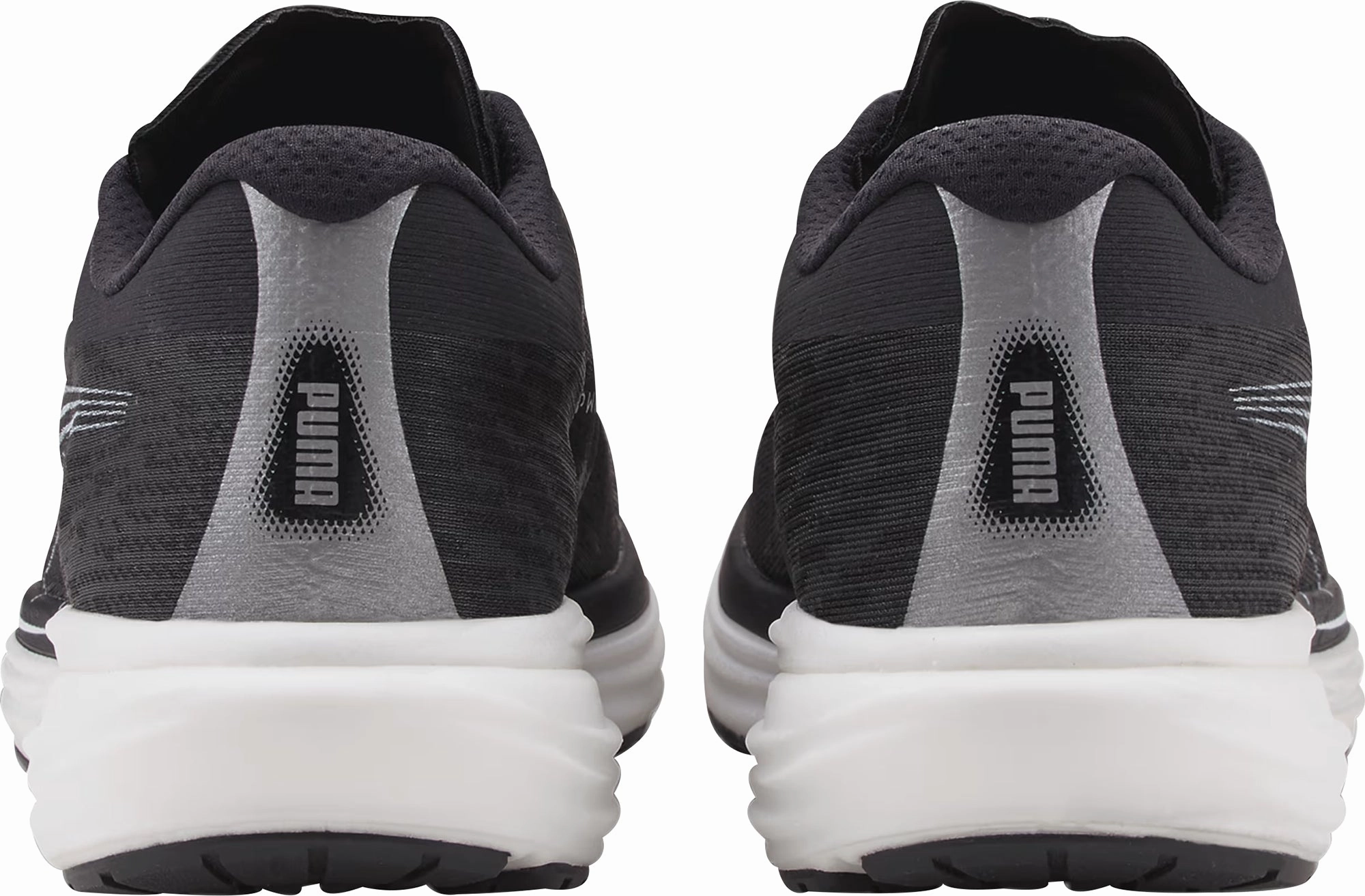 Puma Deviate Nitro 2 WIDE FIT Mens Running Shoes - Black Cozy Footwear
