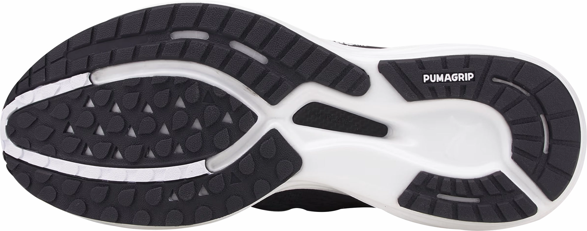 Puma Deviate Nitro 2 WIDE FIT Mens Running Shoes - Black Cozy Footwear