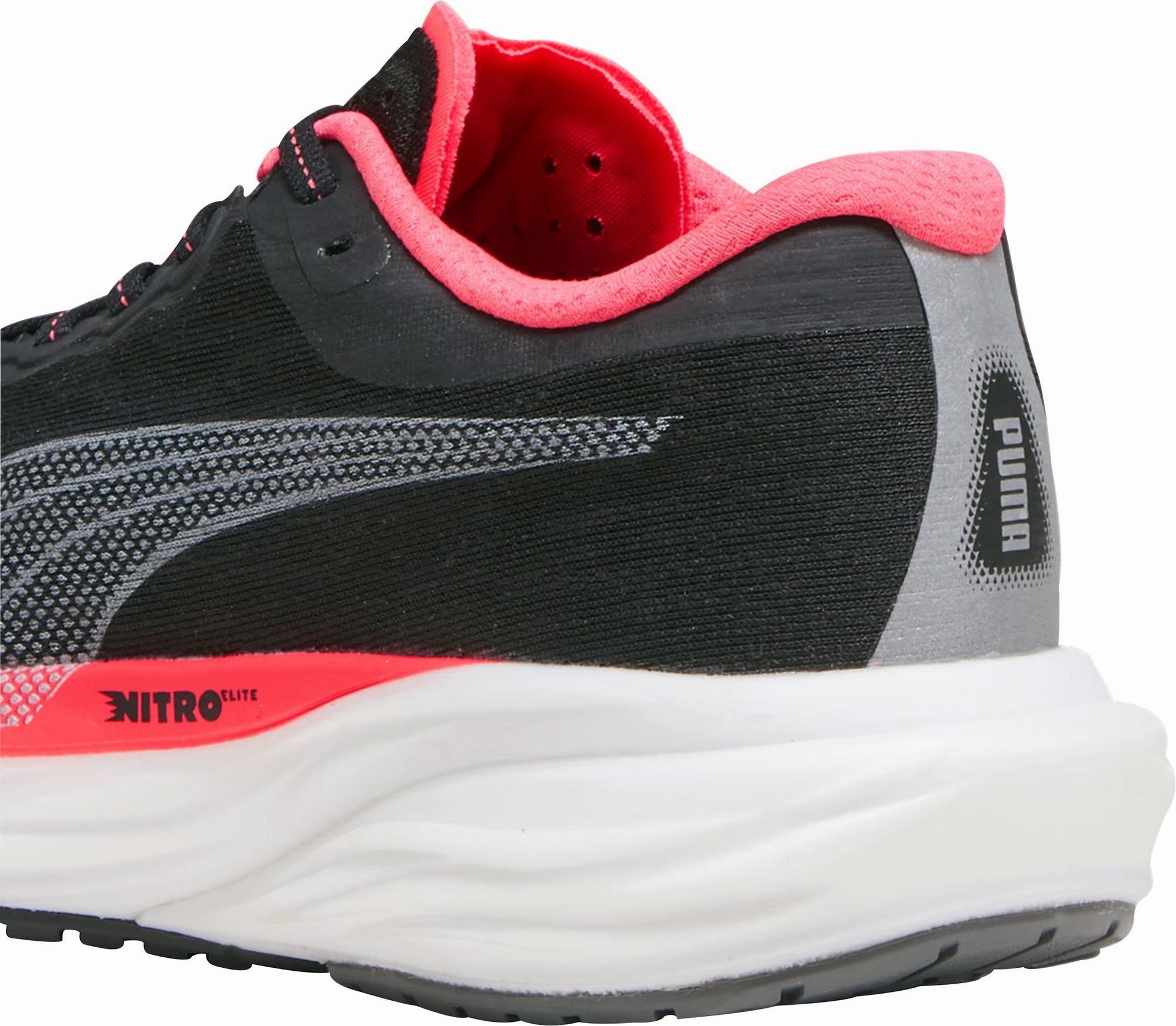 Puma Deviate Nitro 2 Womens Running Shoes - Black Cozy Footwear