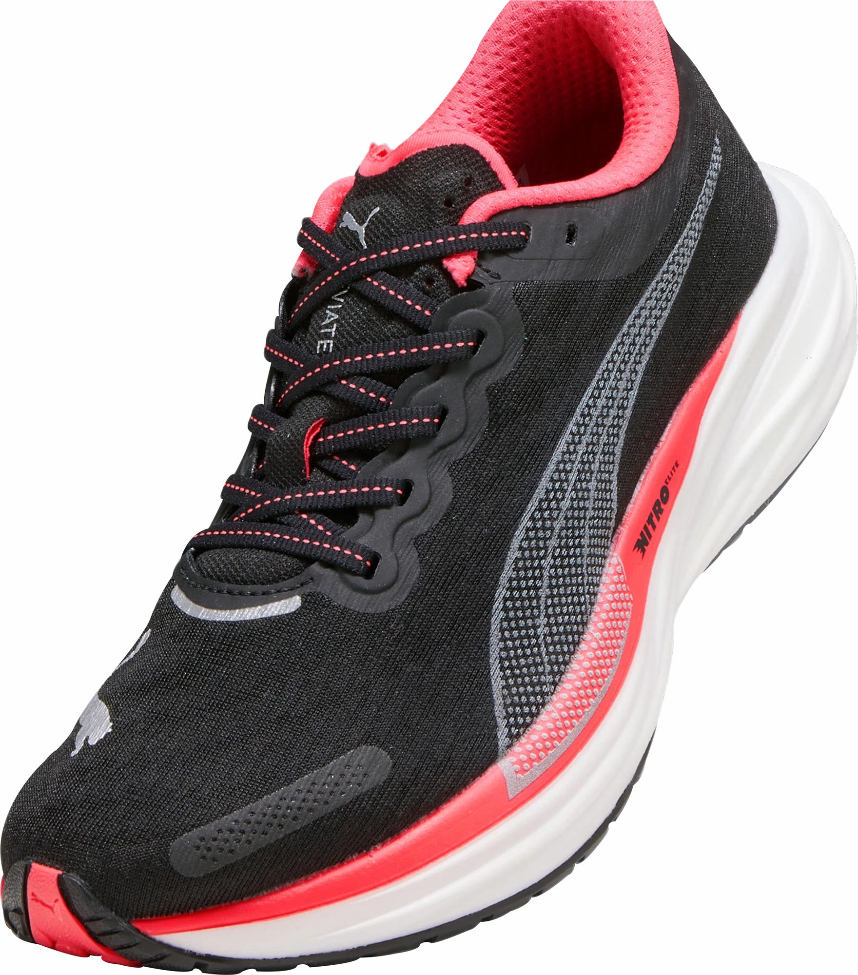 Puma Deviate Nitro 2 Womens Running Shoes - Black Cozy Footwear