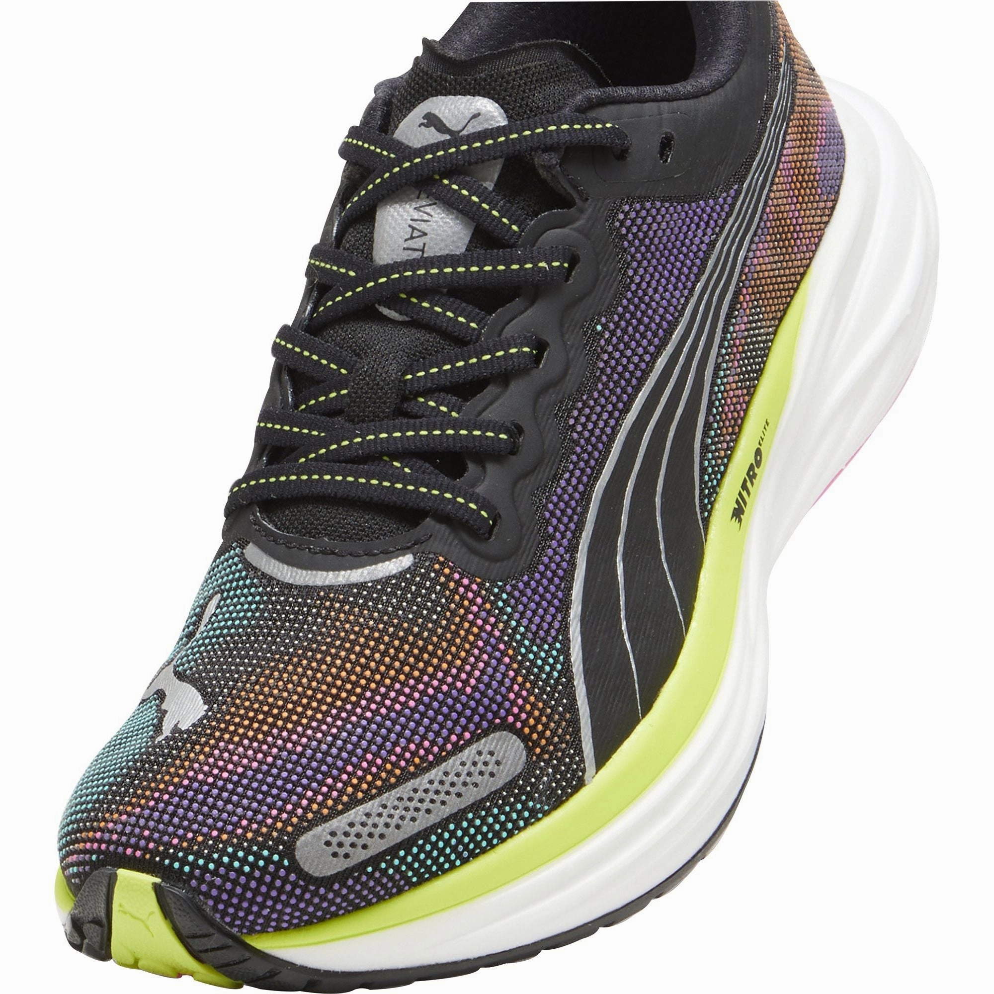 Puma Deviate Nitro 2 Womens Running Shoes - Black Cozy Footwear