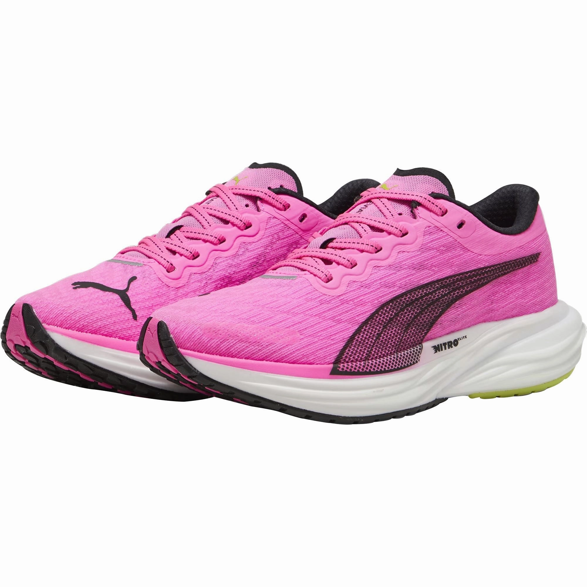Puma Deviate Nitro 2 Womens Running Shoes - Pink Cozy Footwear