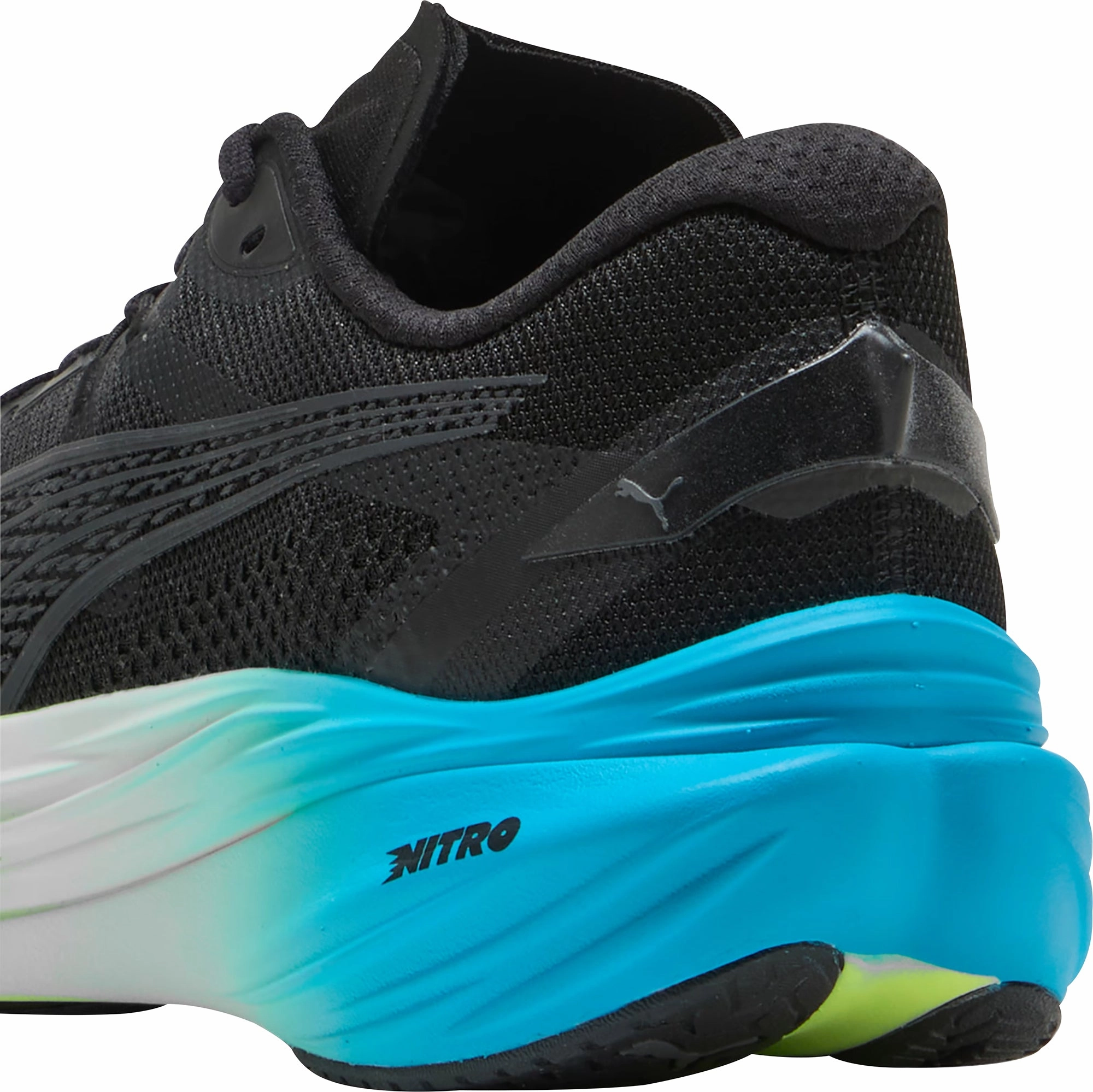 Puma Deviate Nitro 3 Mens Running Shoes - Black Cozy Footwear