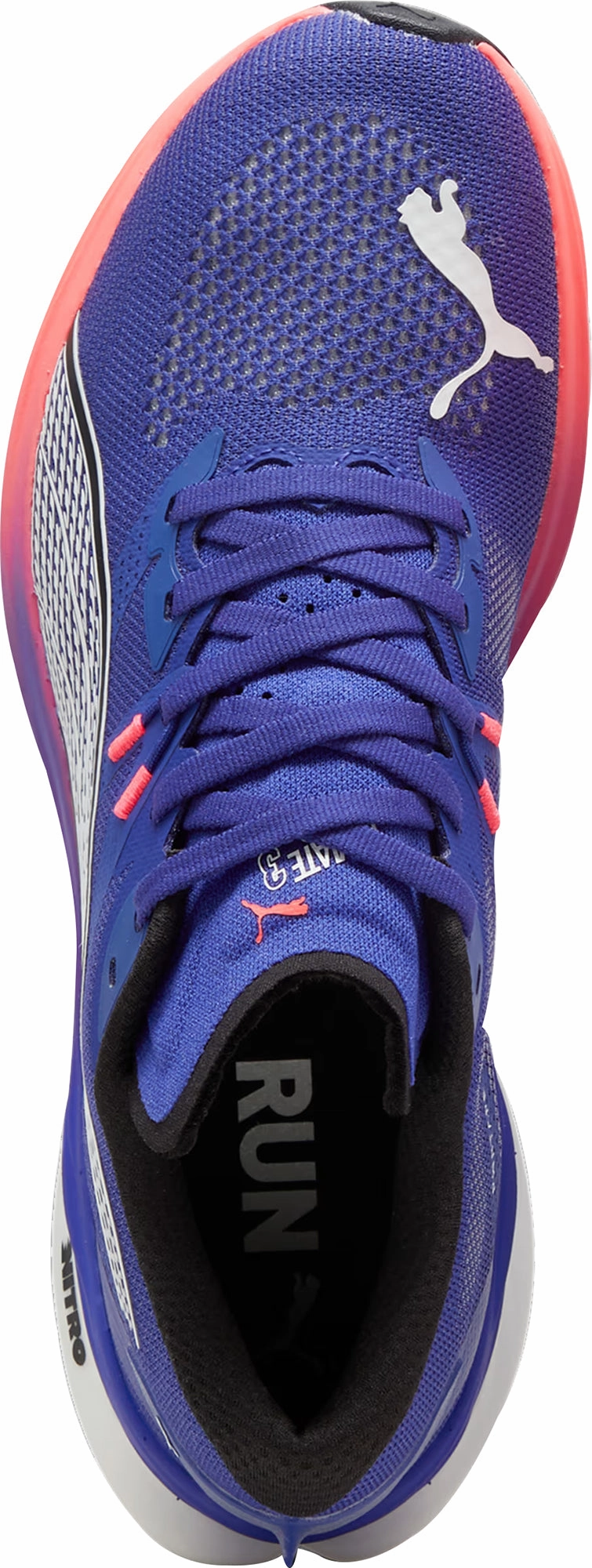 Puma Deviate Nitro 3 Mens Running Shoes - Blue Cozy Footwear