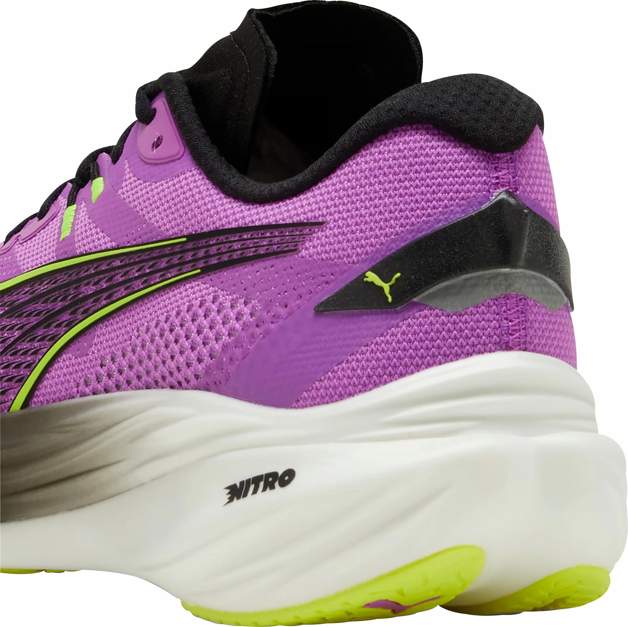 Puma Deviate Nitro 3 Mens Running Shoes - Purple Cozy Footwear