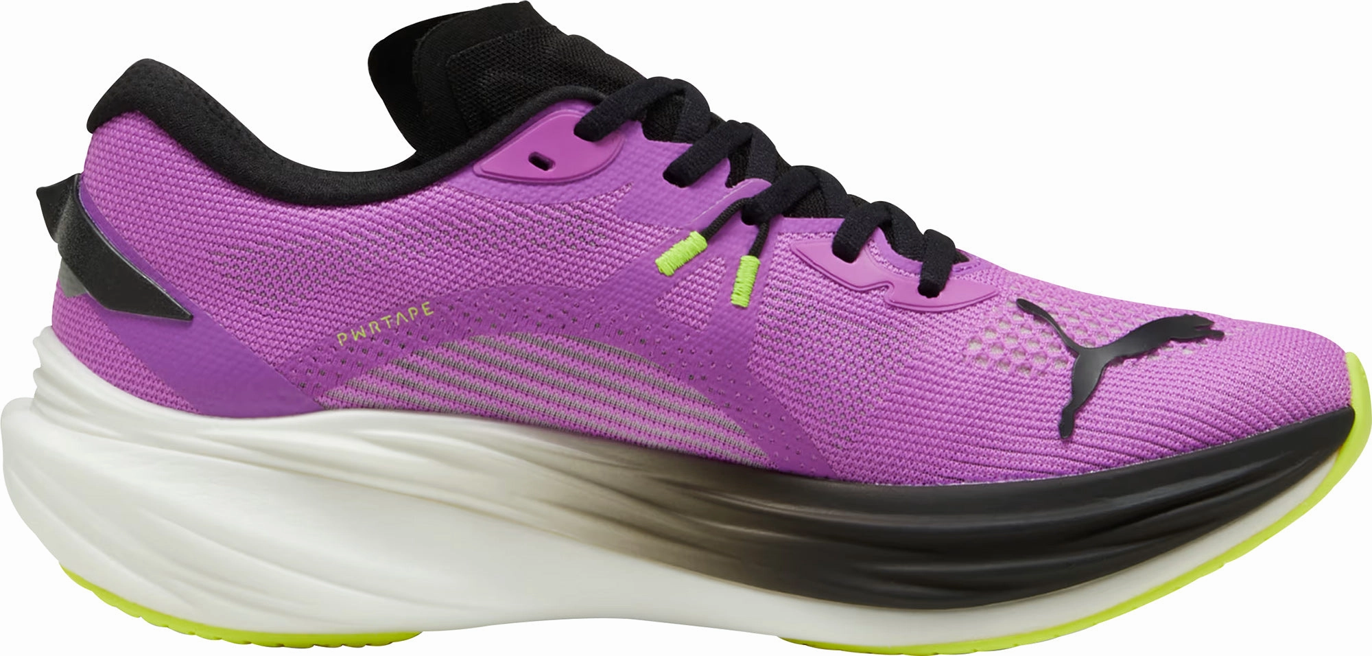 Puma Deviate Nitro 3 Mens Running Shoes - Purple Cozy Footwear
