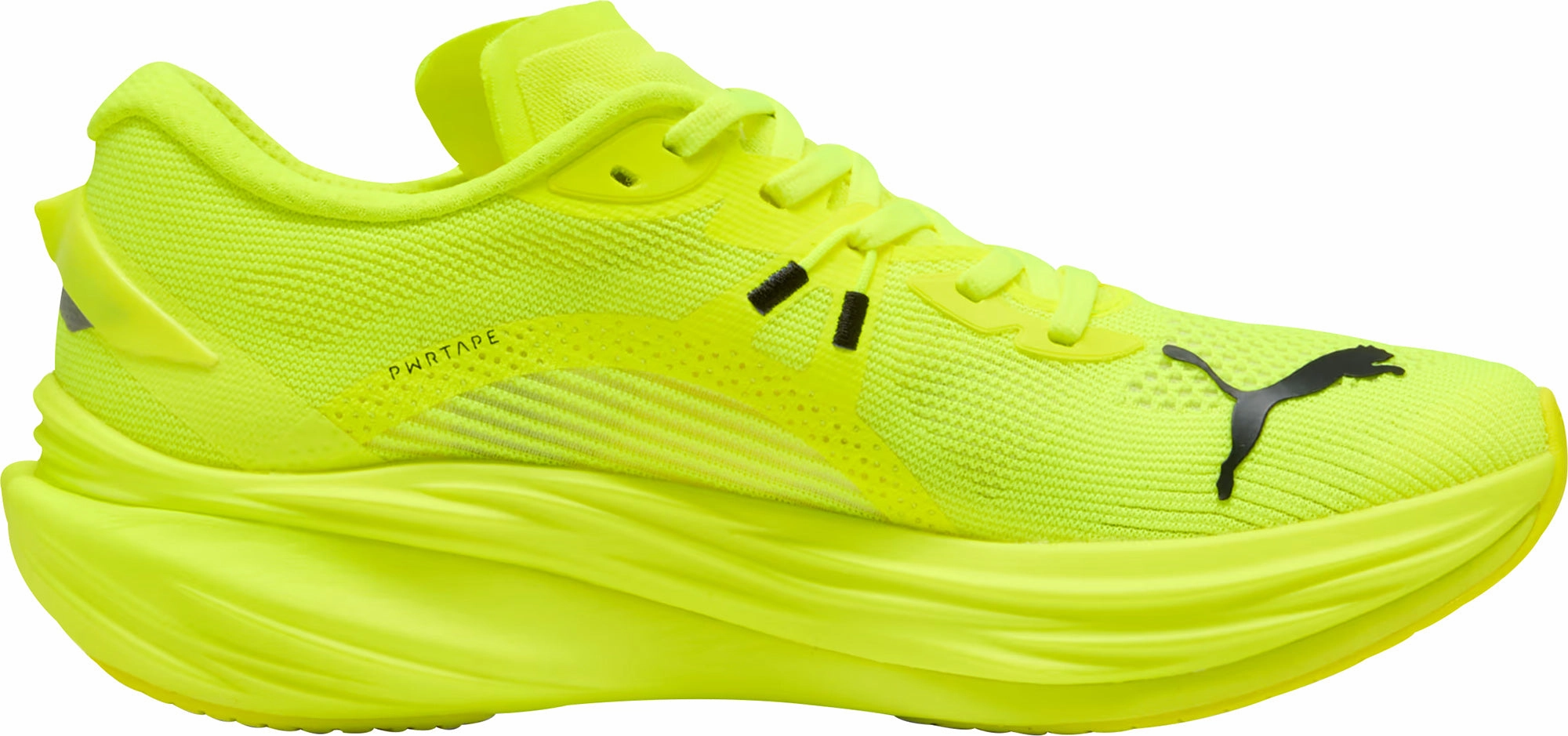 Puma Deviate Nitro 3 Mens Running Shoes - Yellow Cozy Footwear