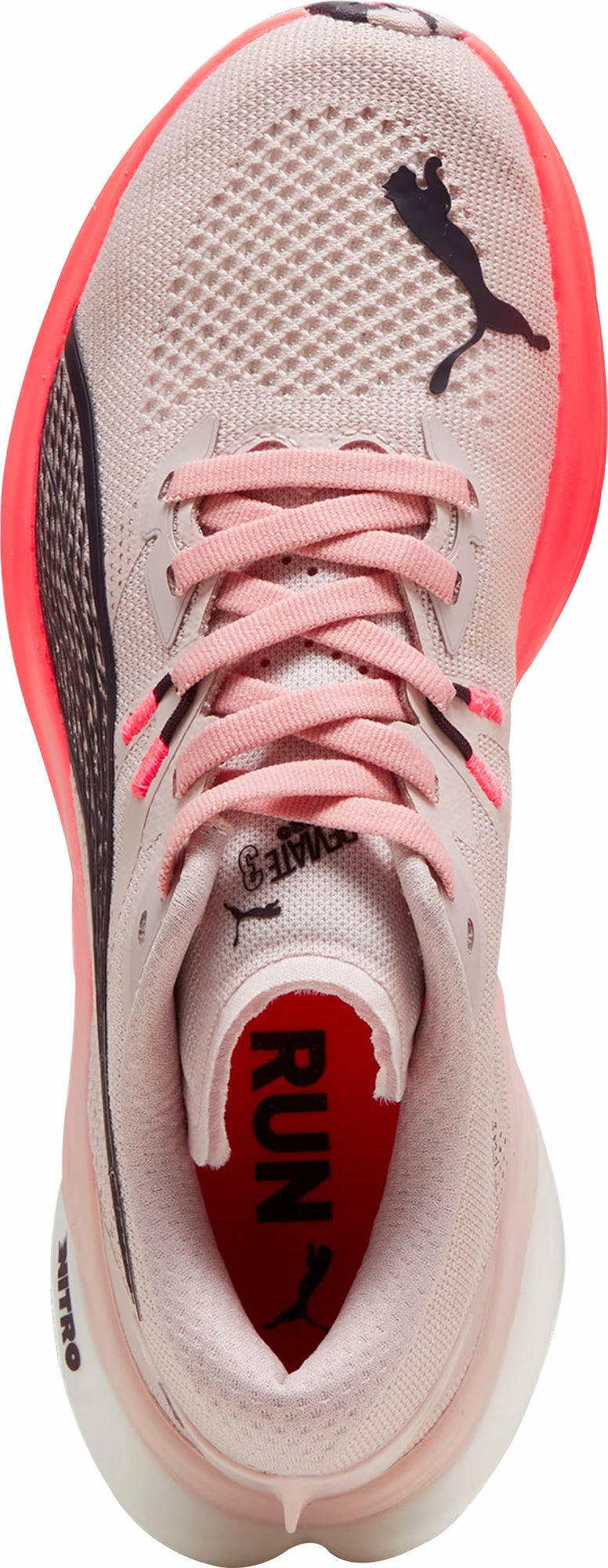 Puma Deviate Nitro 3 Womens Running Shoes - Pink Cozy Footwear