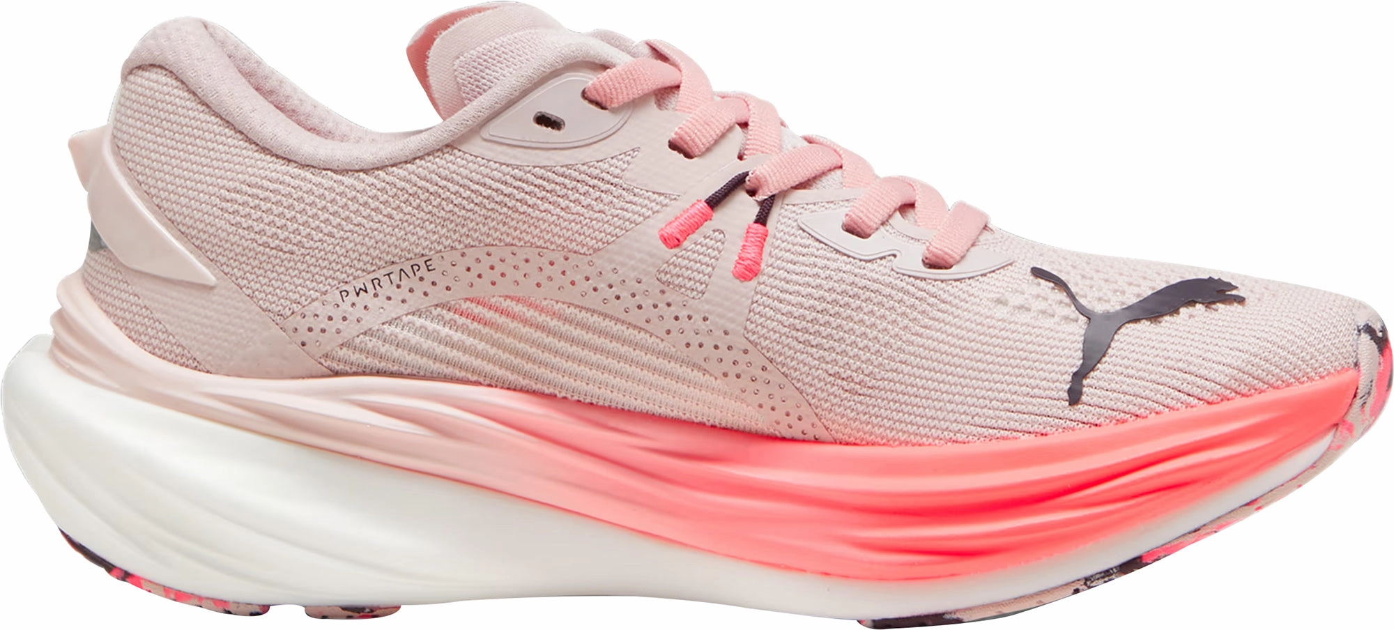 Puma Deviate Nitro 3 Womens Running Shoes - Pink Cozy Footwear