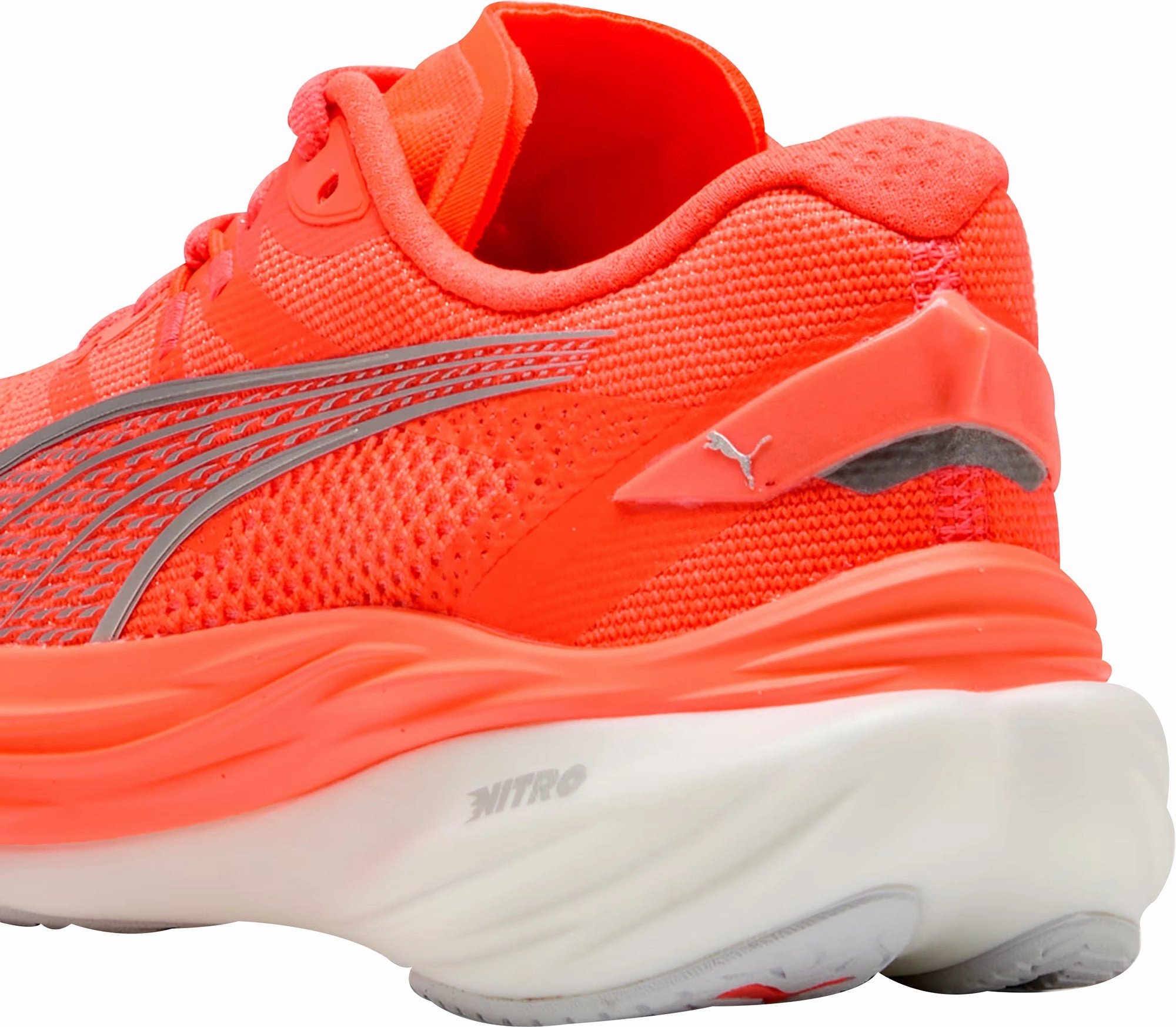 Puma Deviate Nitro 3 Womens Running Shoes - Red Cozy Footwear