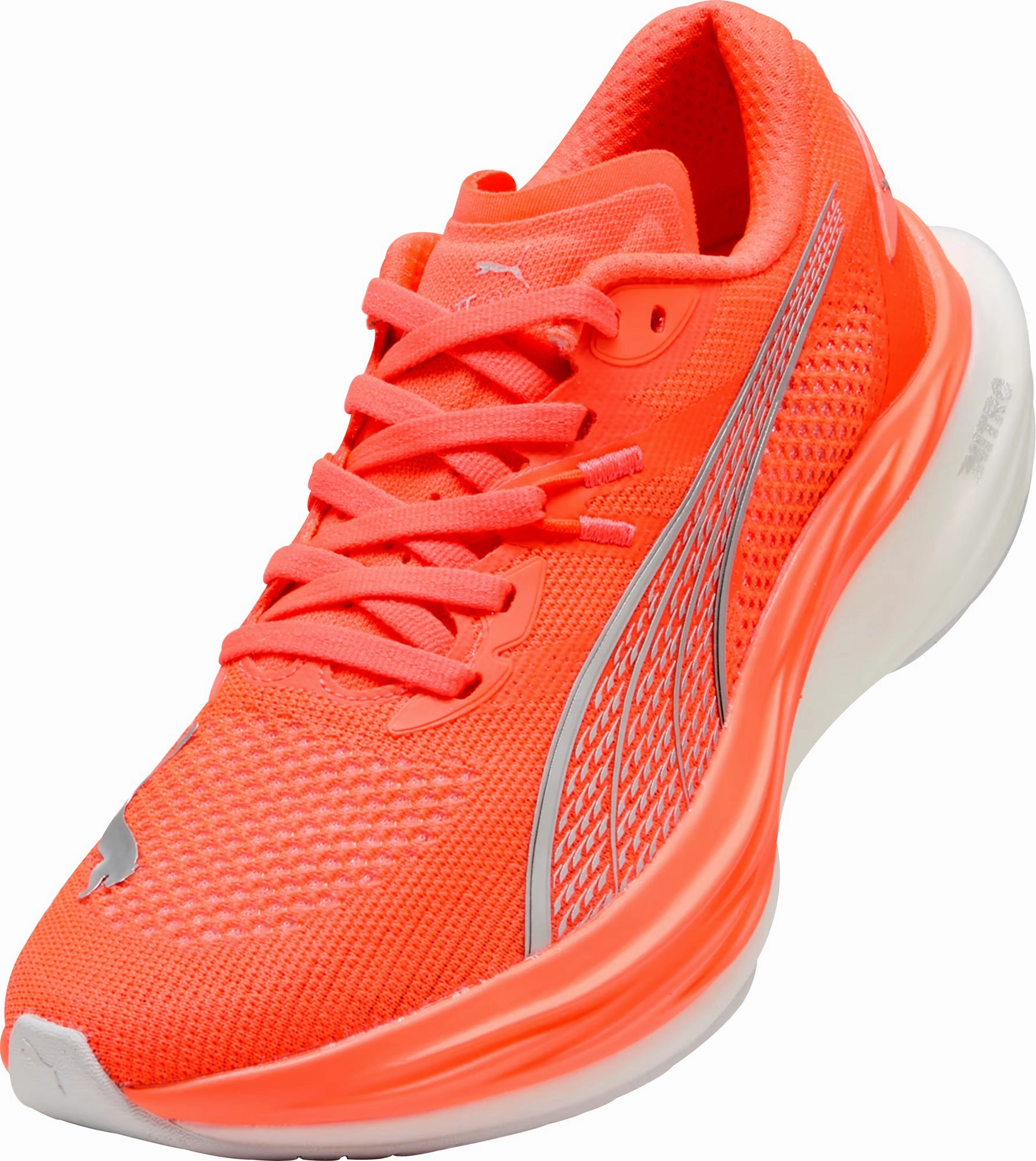 Puma Deviate Nitro 3 Womens Running Shoes - Red Cozy Footwear