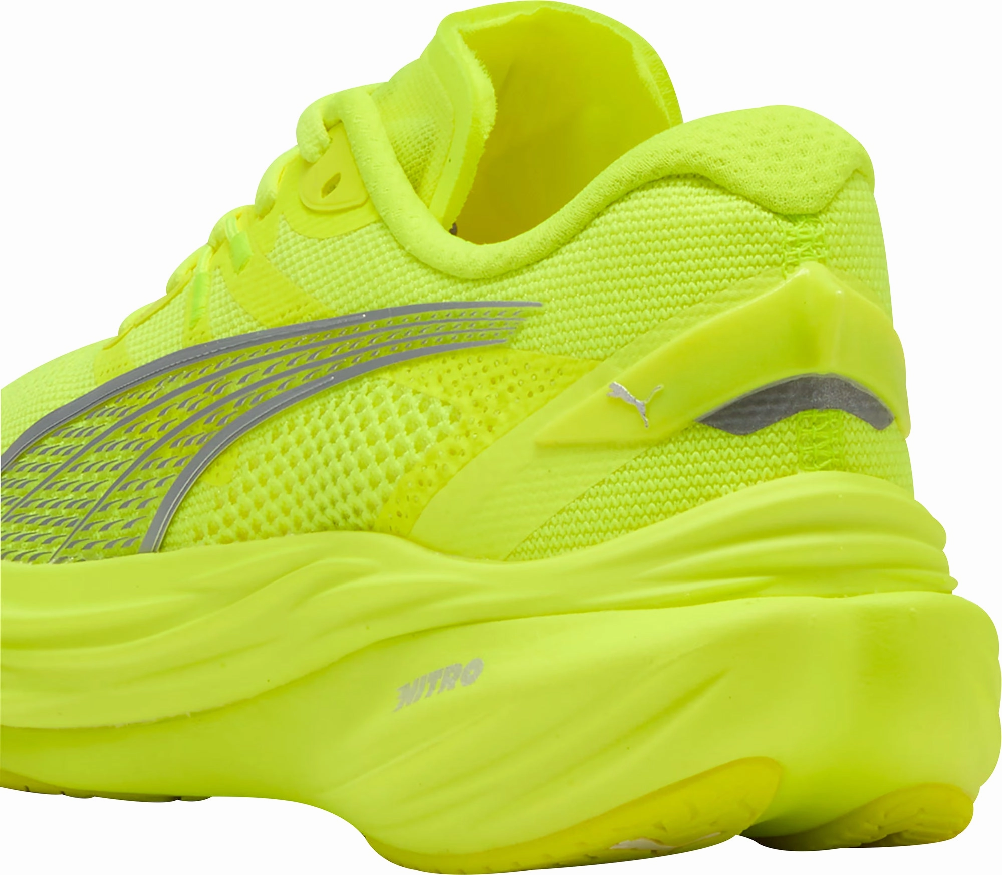 Puma Deviate Nitro 3 Womens Running Shoes - Yellow Bold Sneakers