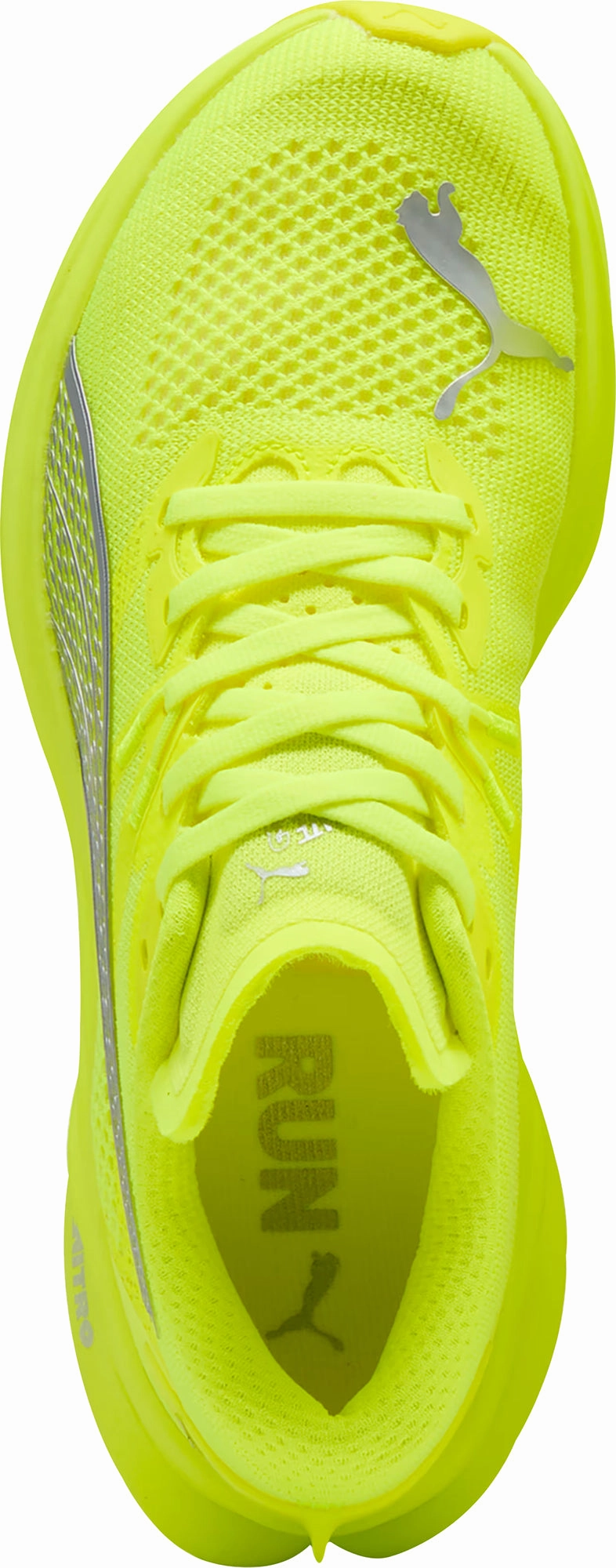 Puma Deviate Nitro 3 Womens Running Shoes - Yellow Bold Sneakers