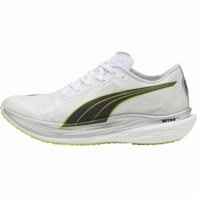 Puma Deviate Nitro Elite 2 Mens Running Shoes - White Puma athletic shoes for urban lifestyle