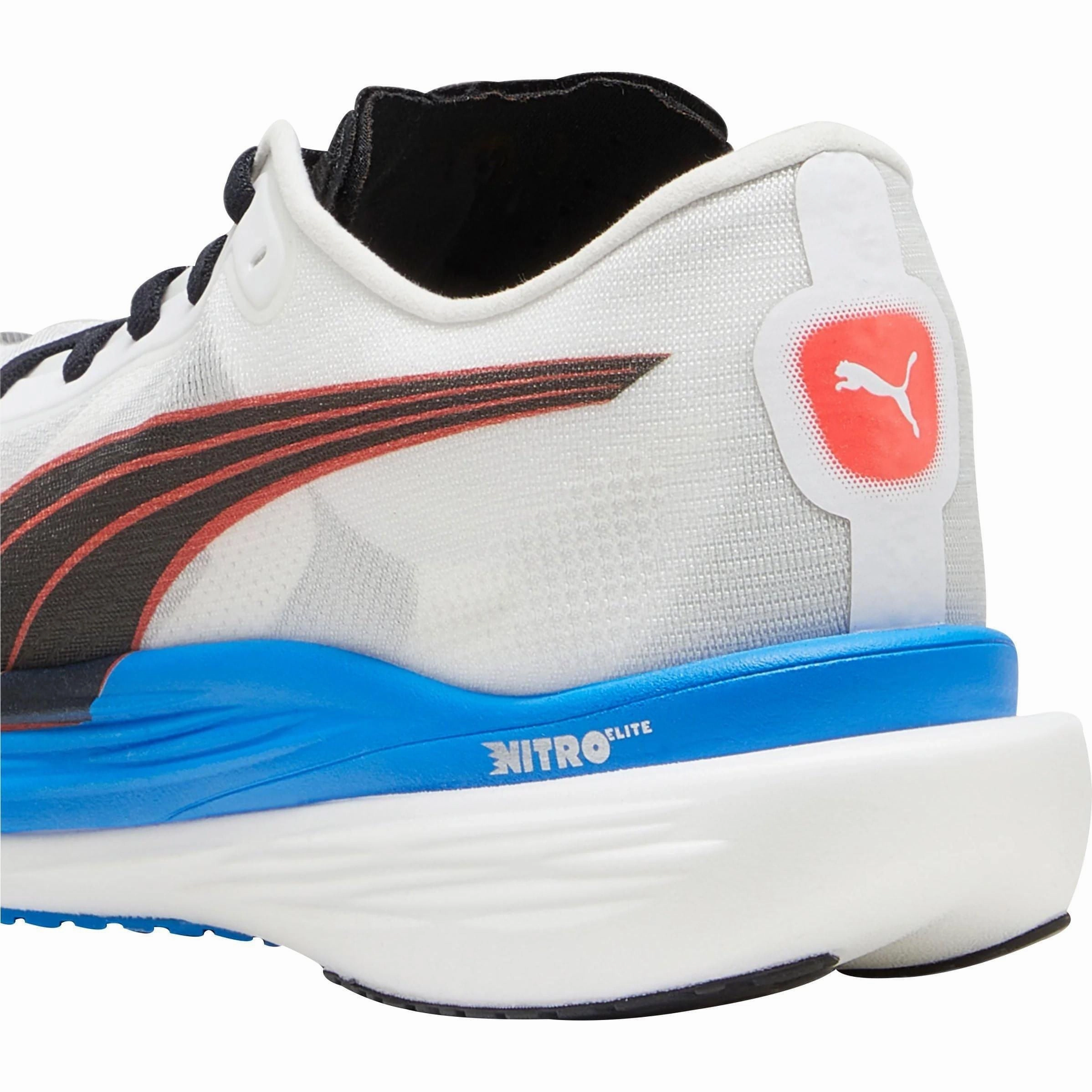 Puma Deviate Nitro Elite 2 Mens Running Shoes - White Bold Sneakers