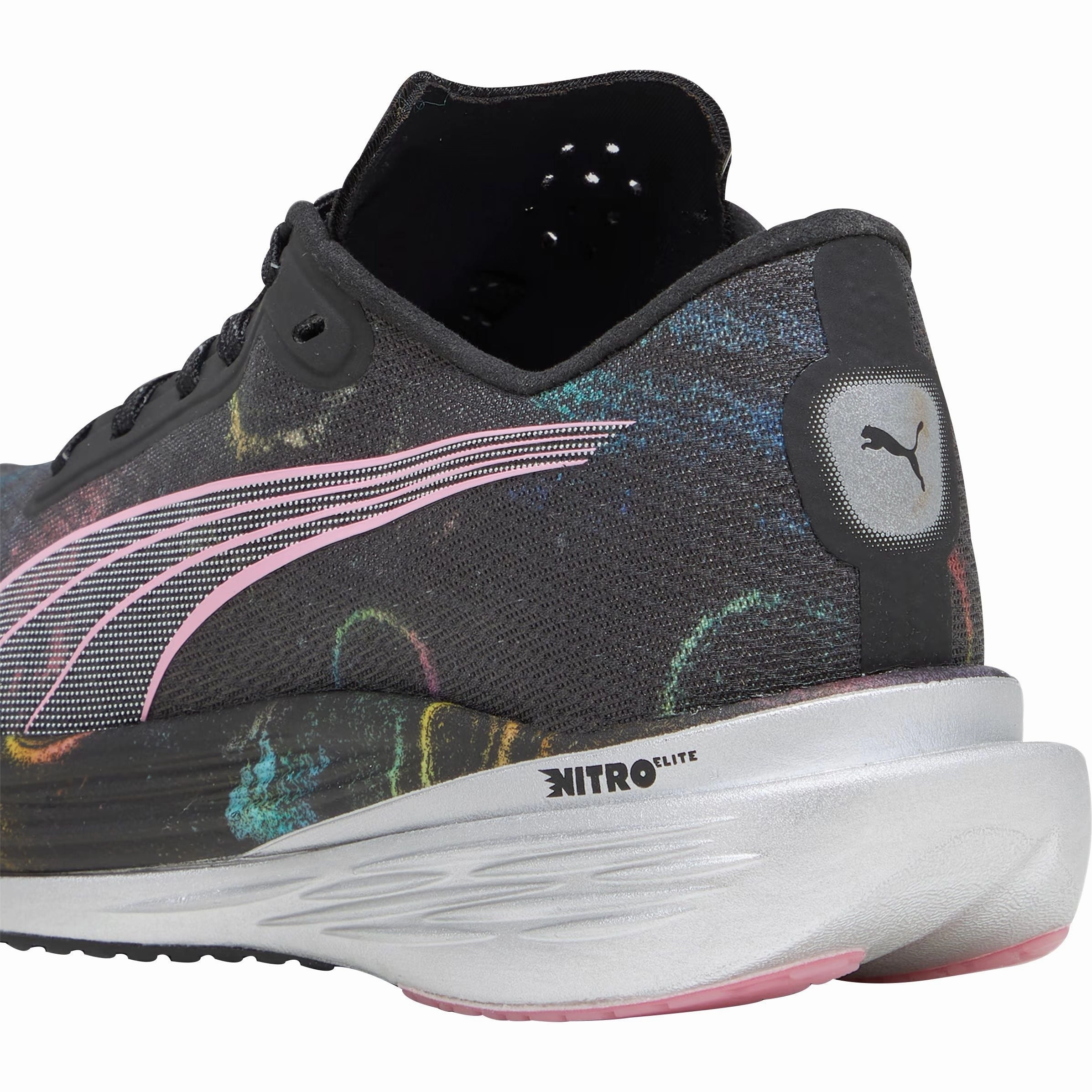 Puma Deviate Nitro Elite 2 Womens Running Shoes - Black Bold Sneakers