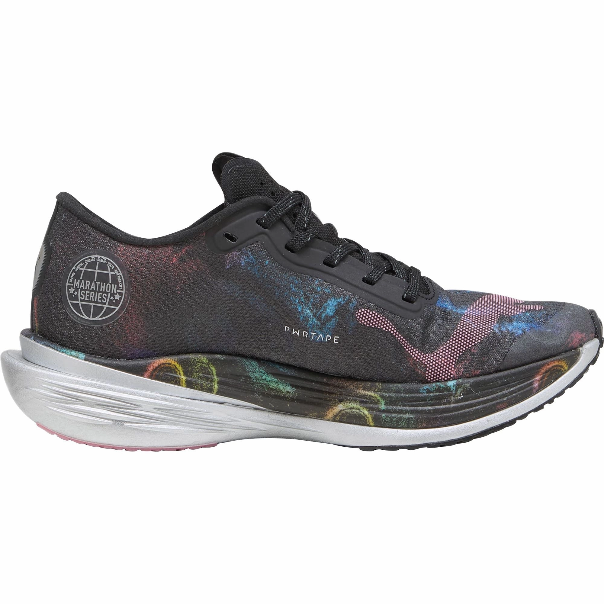 Puma Deviate Nitro Elite 2 Womens Running Shoes - Black Bold Sneakers