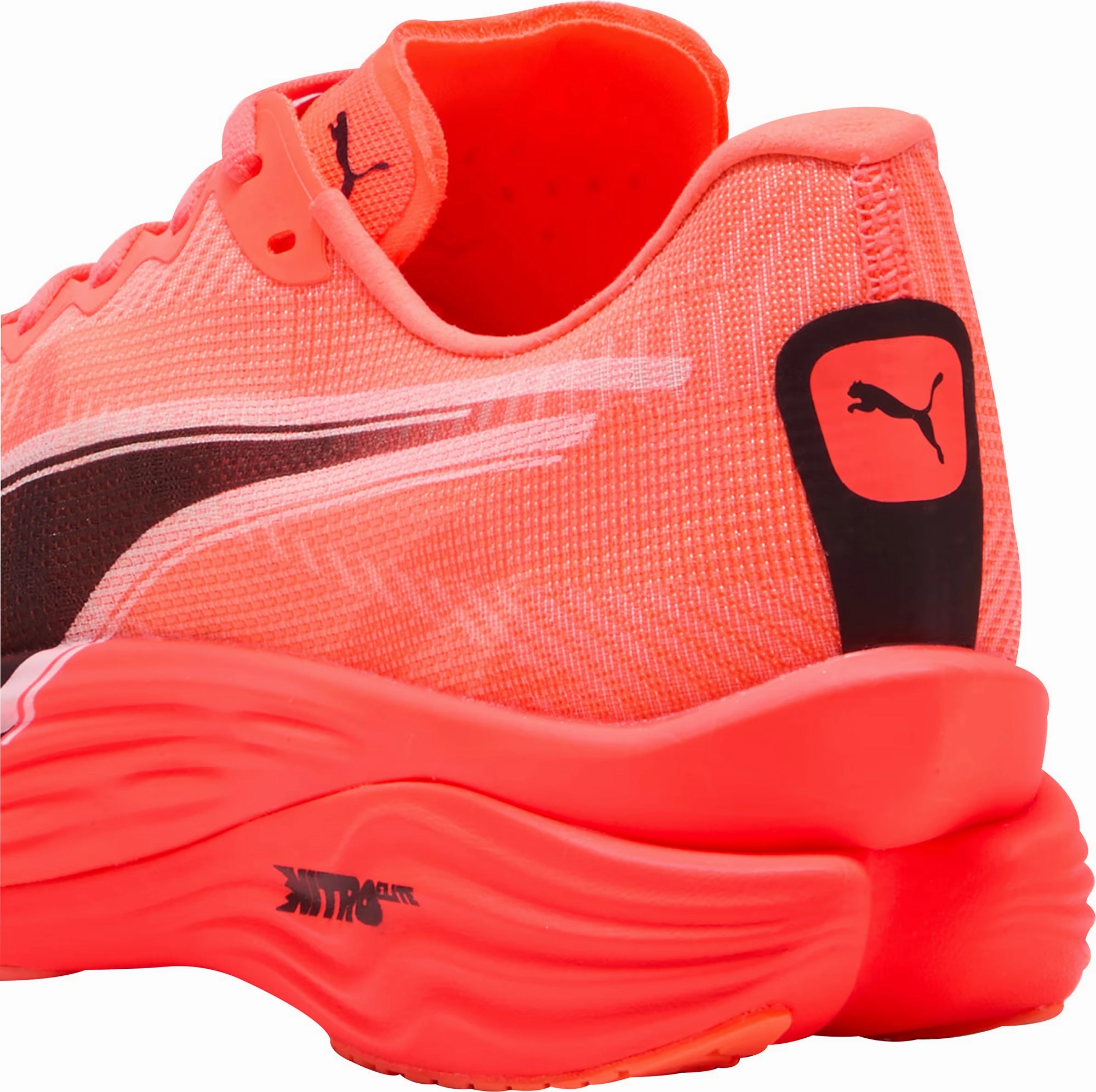 Puma Deviate Nitro Elite 3 Mens Running Shoe - Red Cozy Footwear