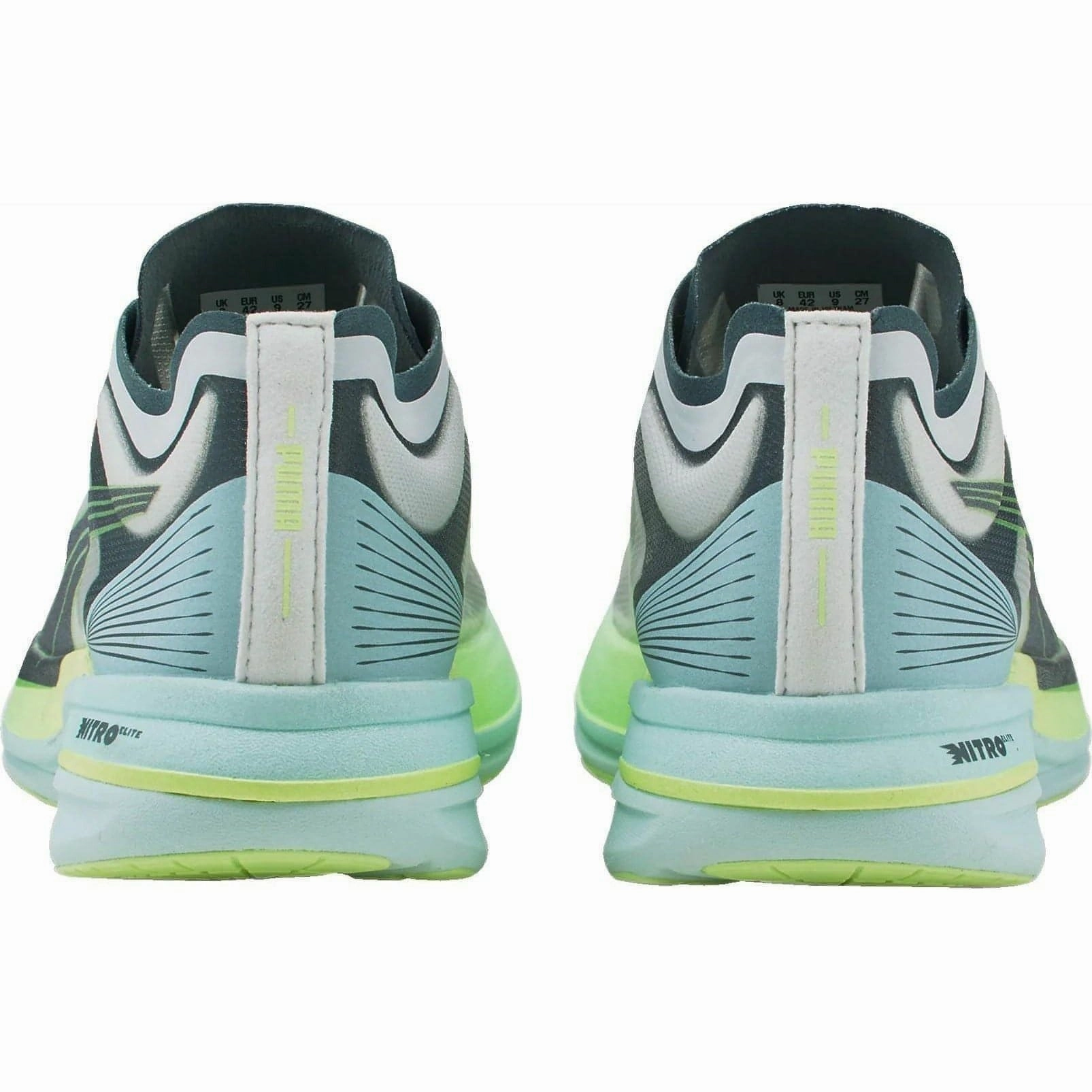 Puma Deviate Nitro Elite Racer Mens Running Shoes - White Bold Sneakers