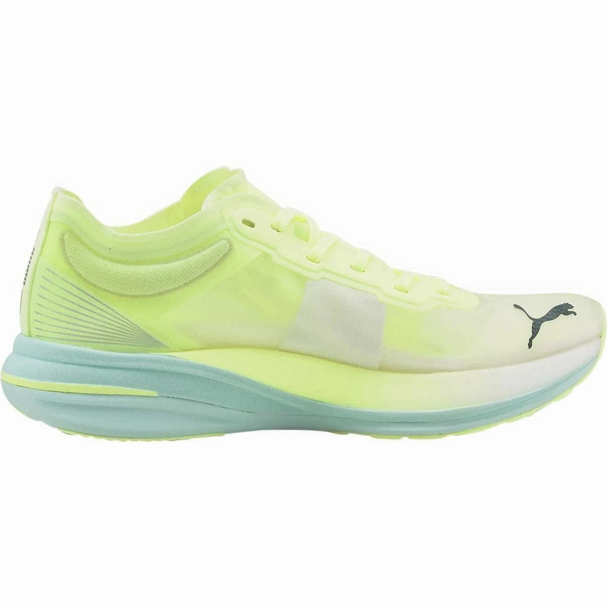 Puma Deviate Nitro Elite Racer Womens Running Shoes - Yellow Cozy Footwear